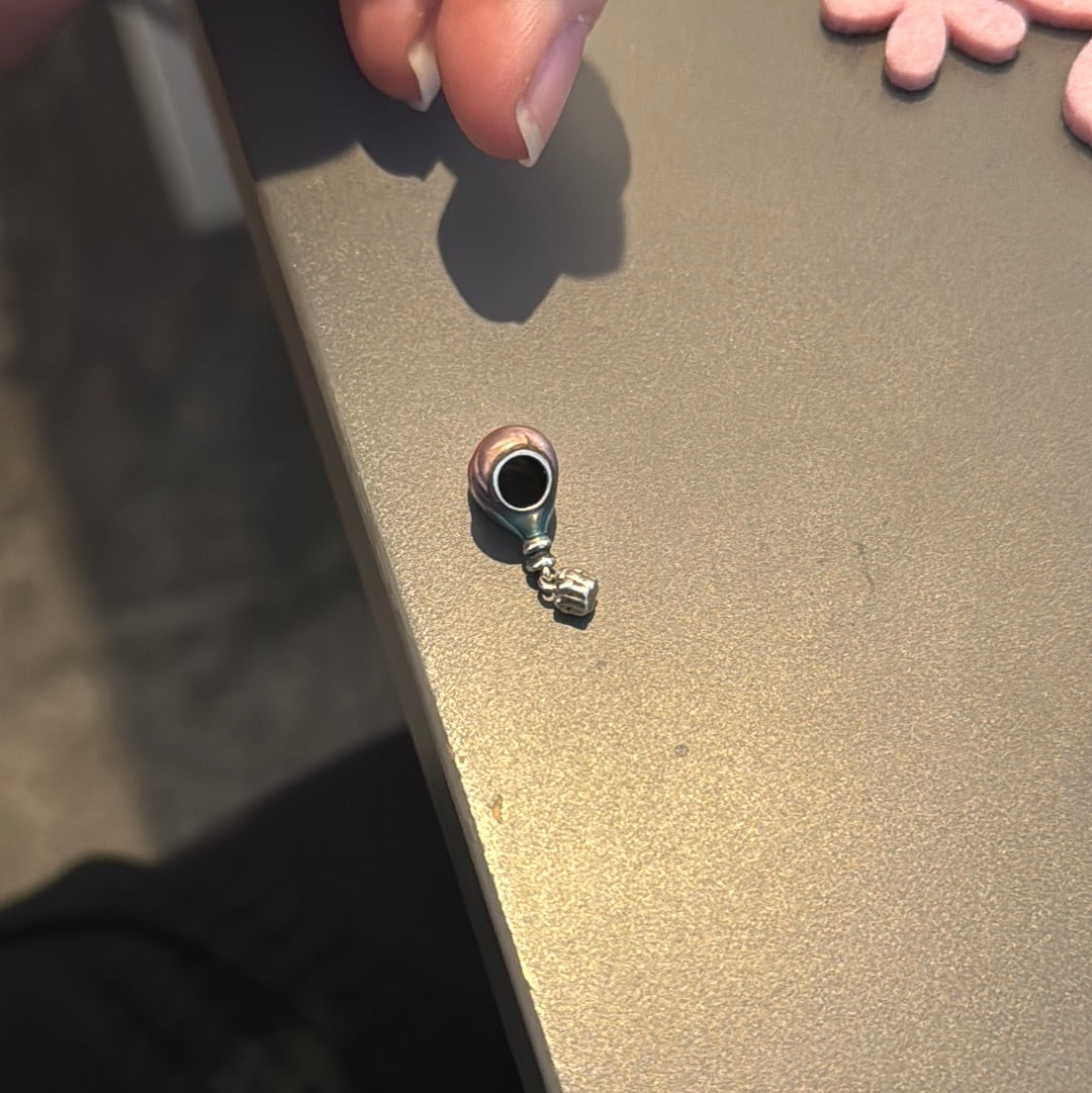 Genuine Pandora Enamel Birthday Balloons Dangle Charm