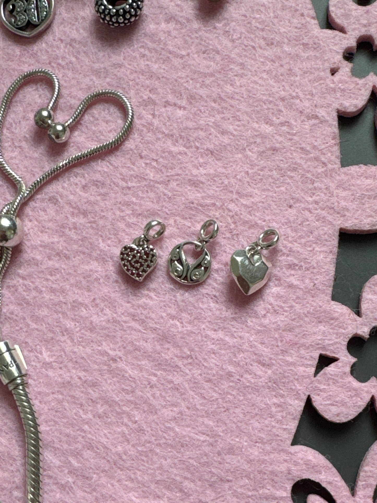 Pandora Pandora Essence ME Bundle of Dangle Charms READ DESC
