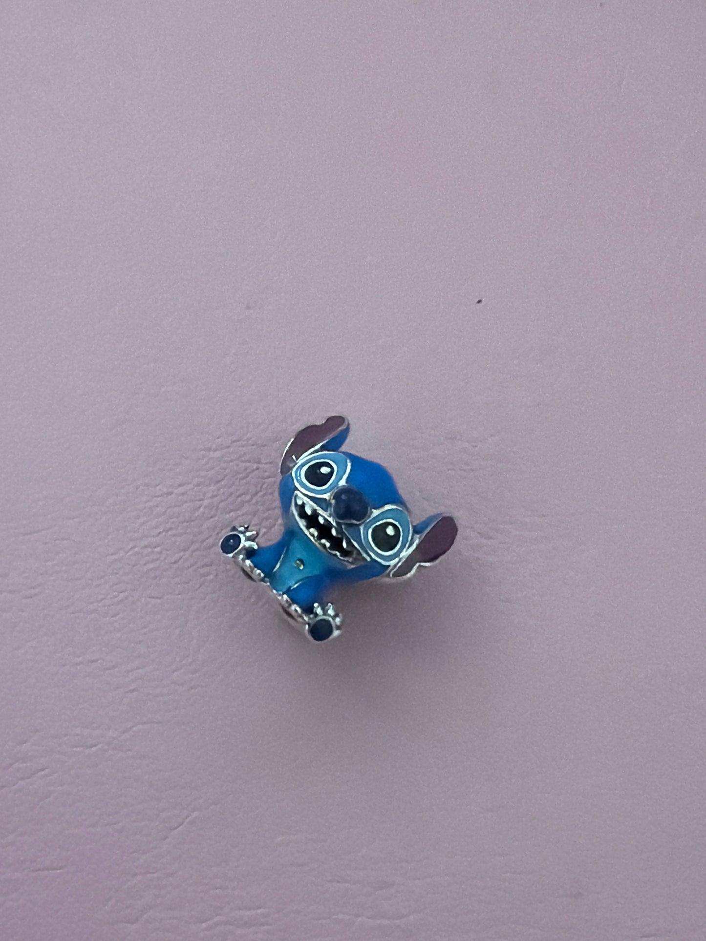 Genuine Pandora New Style Blue Stitch Enamel Charm