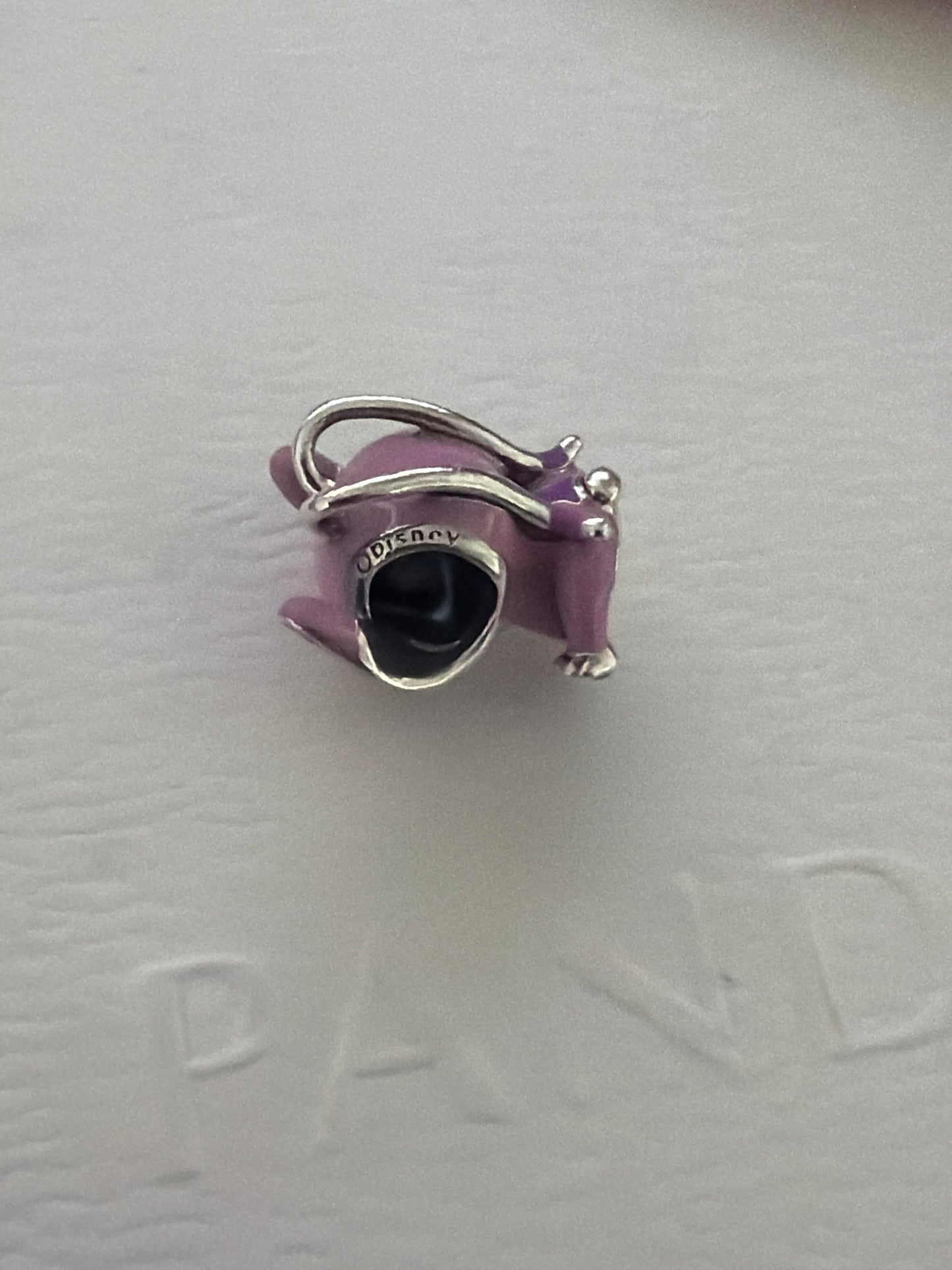 Genuine Pandora Disney Pink Stitch Angel Charm Enamel Ohana
