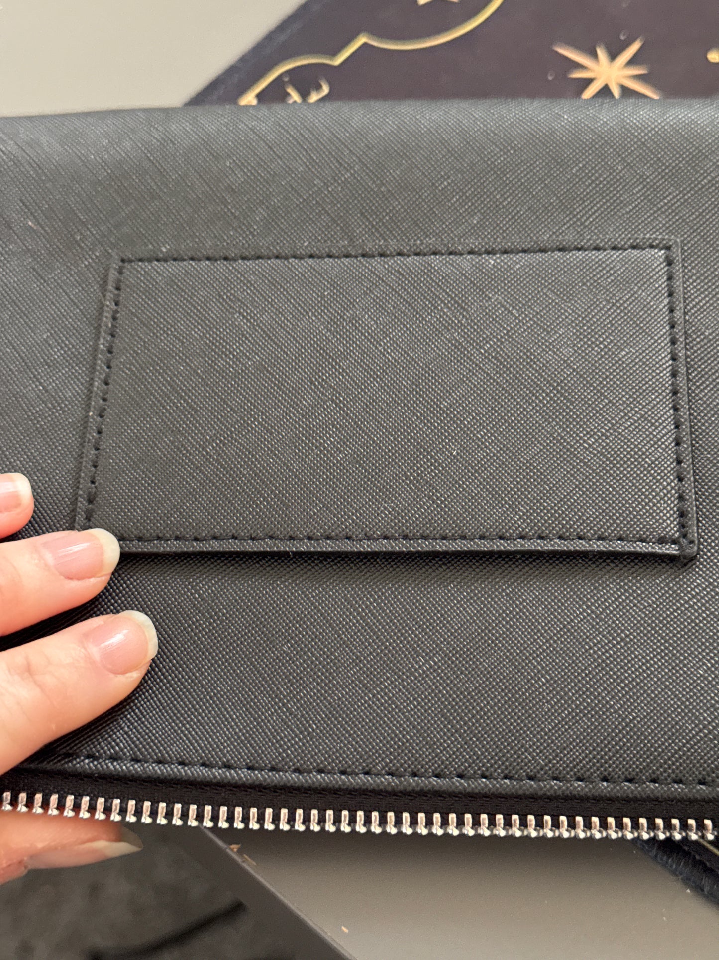 Genuine Pandora Black Jewellery Storage Clutch Bag & Jewellery Wrap