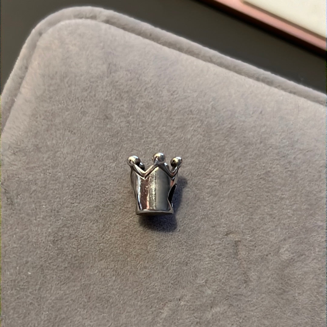 Genuine Chamilia Plain Crown Charm