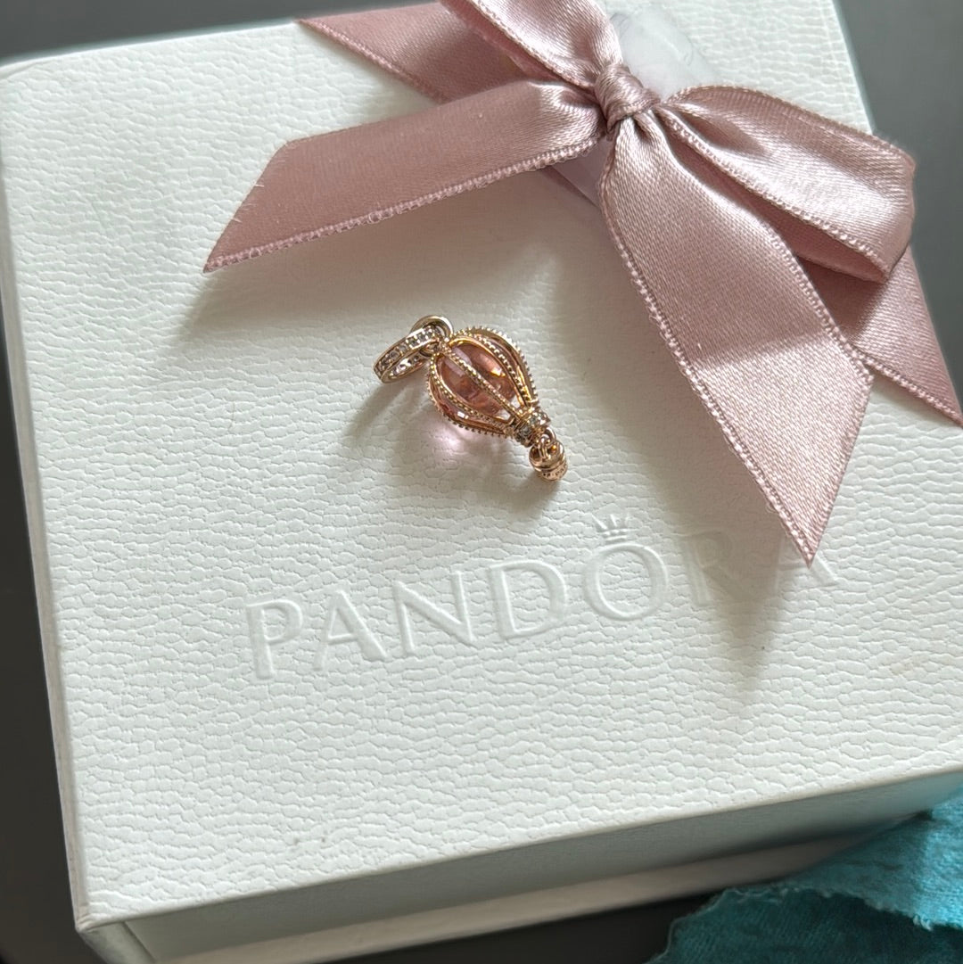 Genuine Pandora Rose Gold Hot Air Balloon Charm