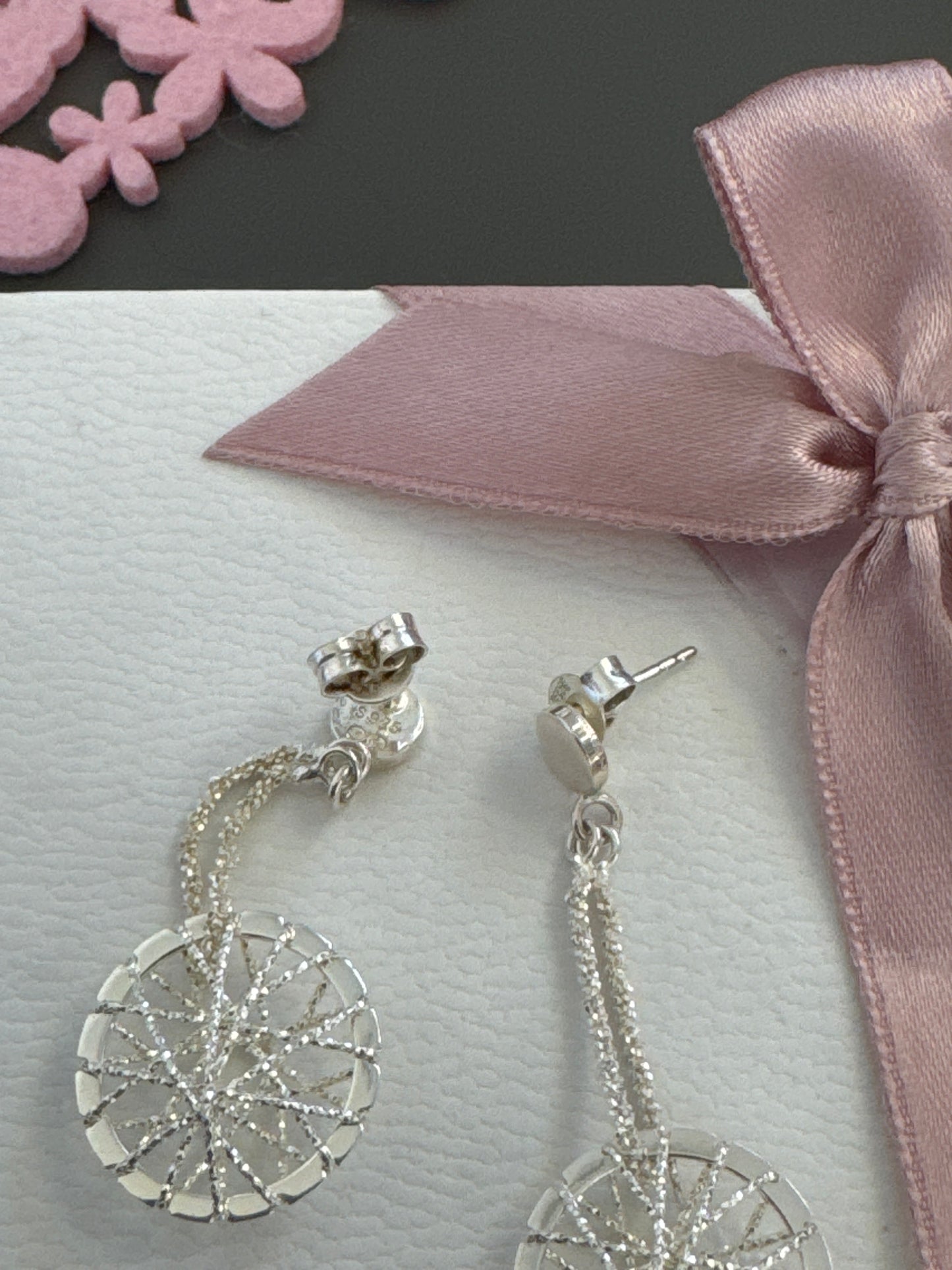 Genuine Links of London Dream Catcher Dangle Earrings