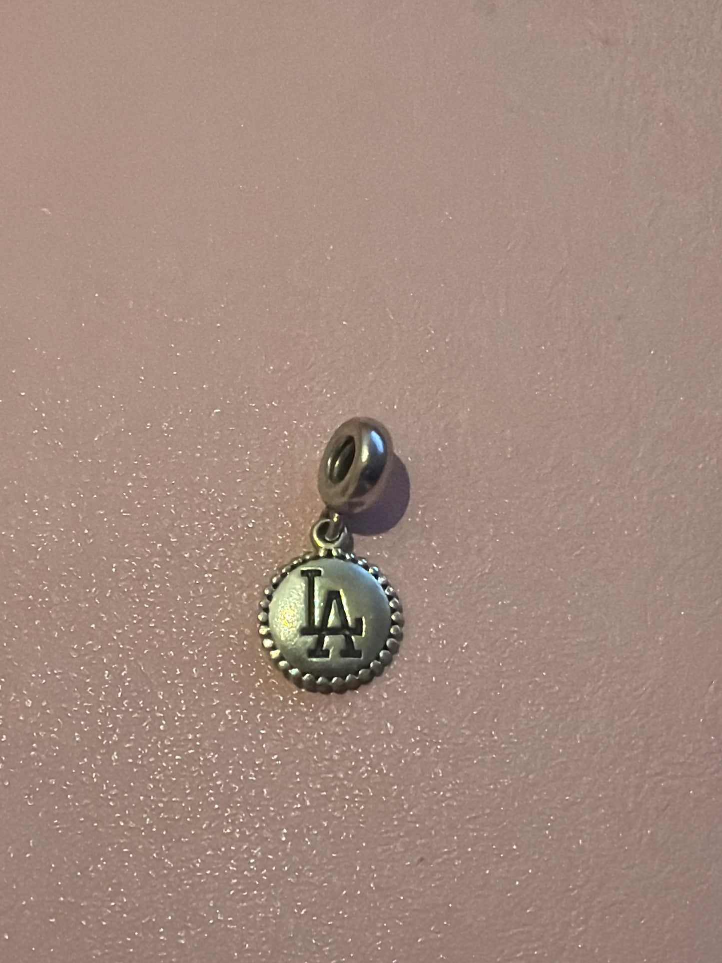 Genuine Pandora RARE HTF Los Angeles Enamel America USA Travel Charm