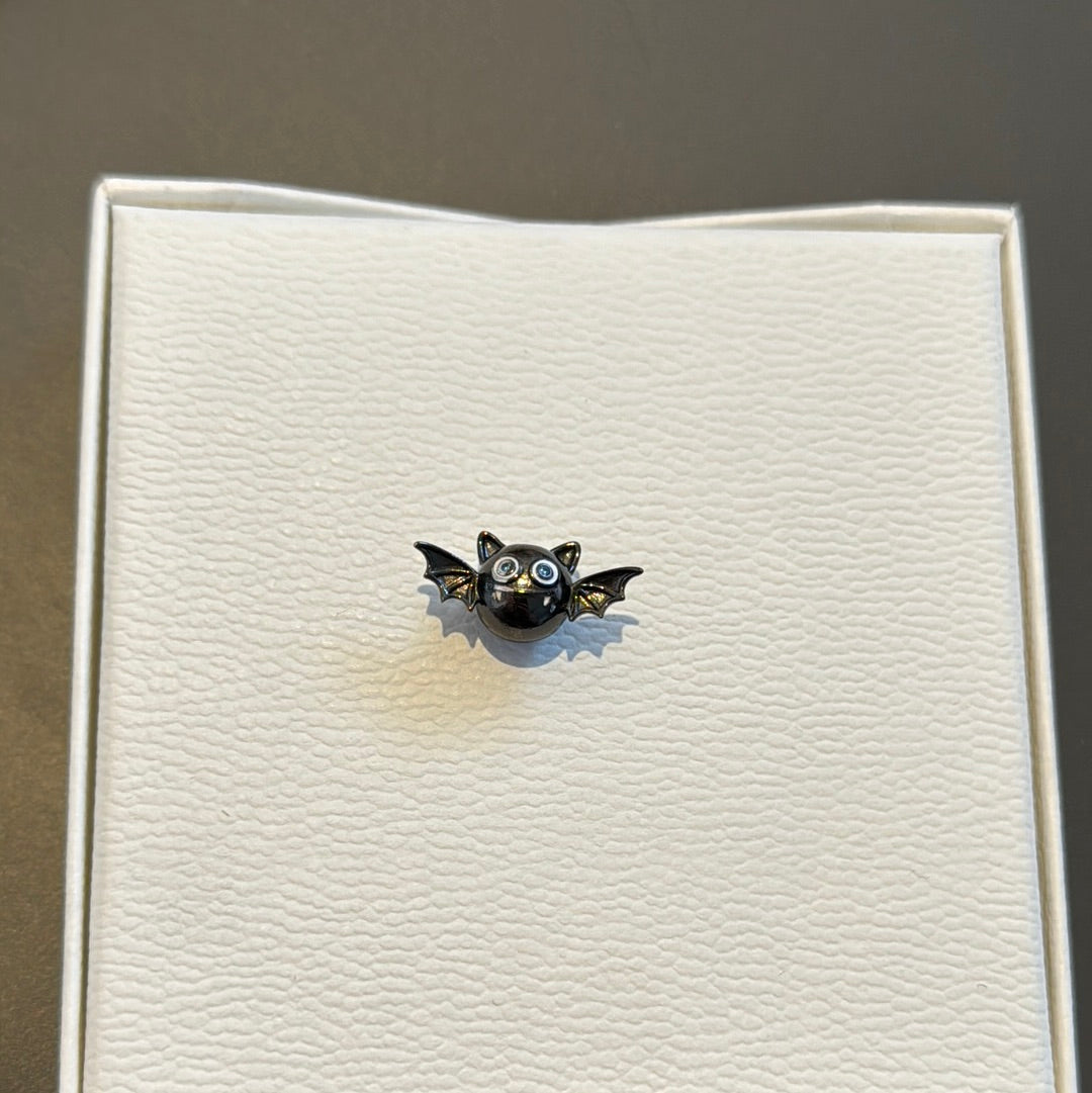 Genuine Gnoce Chubby Bat Animal With Wings Charm