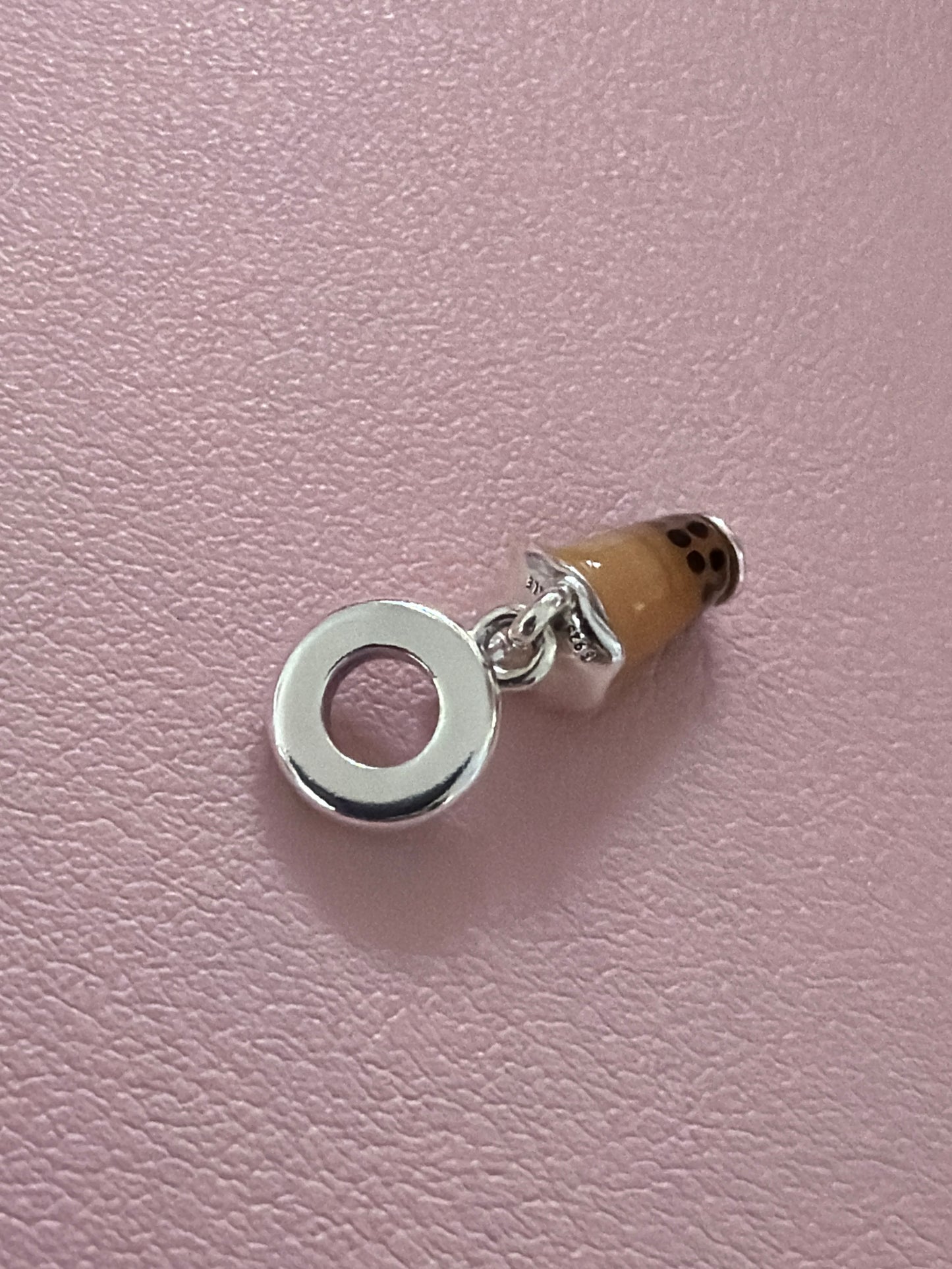 Genuine Pandora Club Member Exclusive Bubble Tea Dangle Enamel Charm