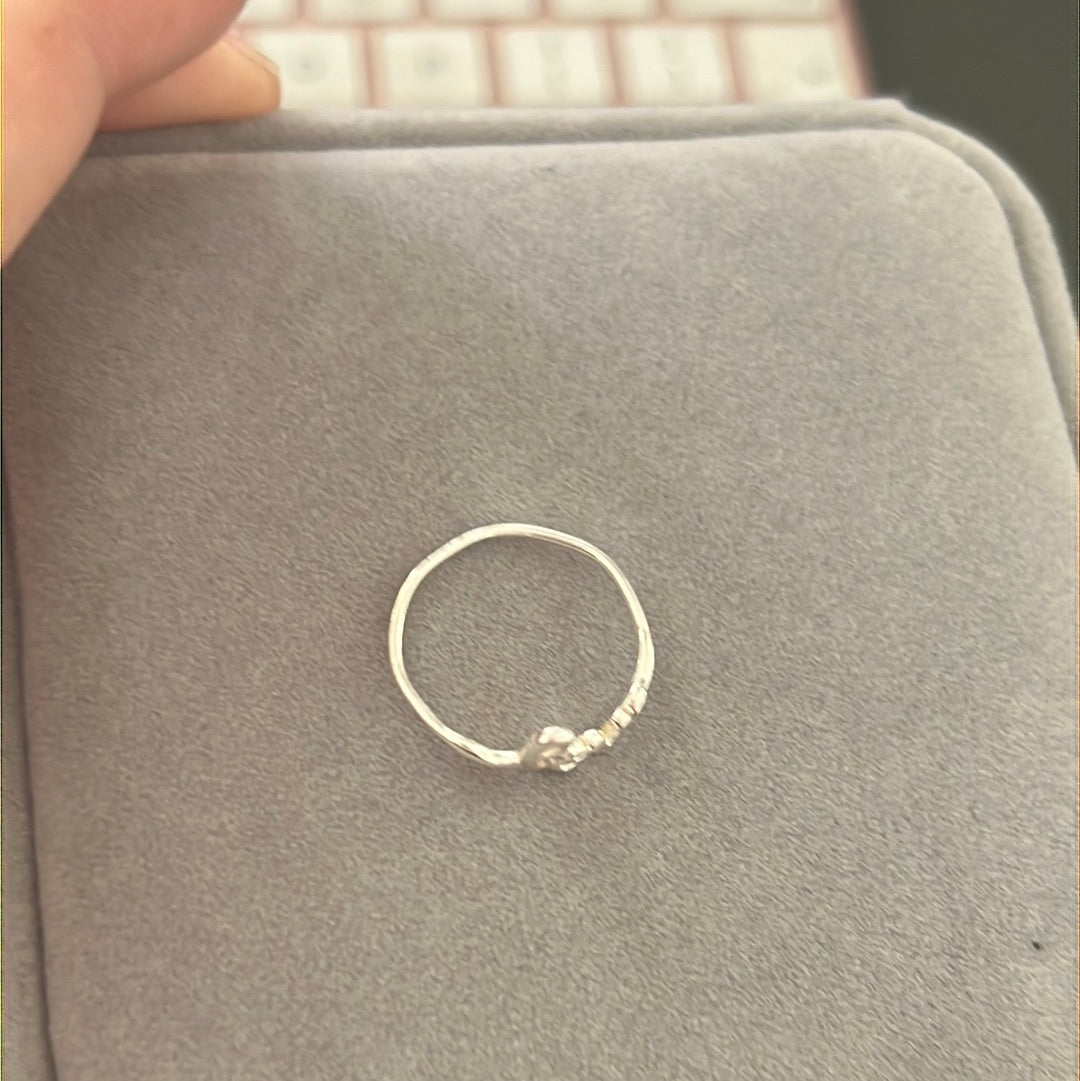 Sterling silver Love Ring Size 56