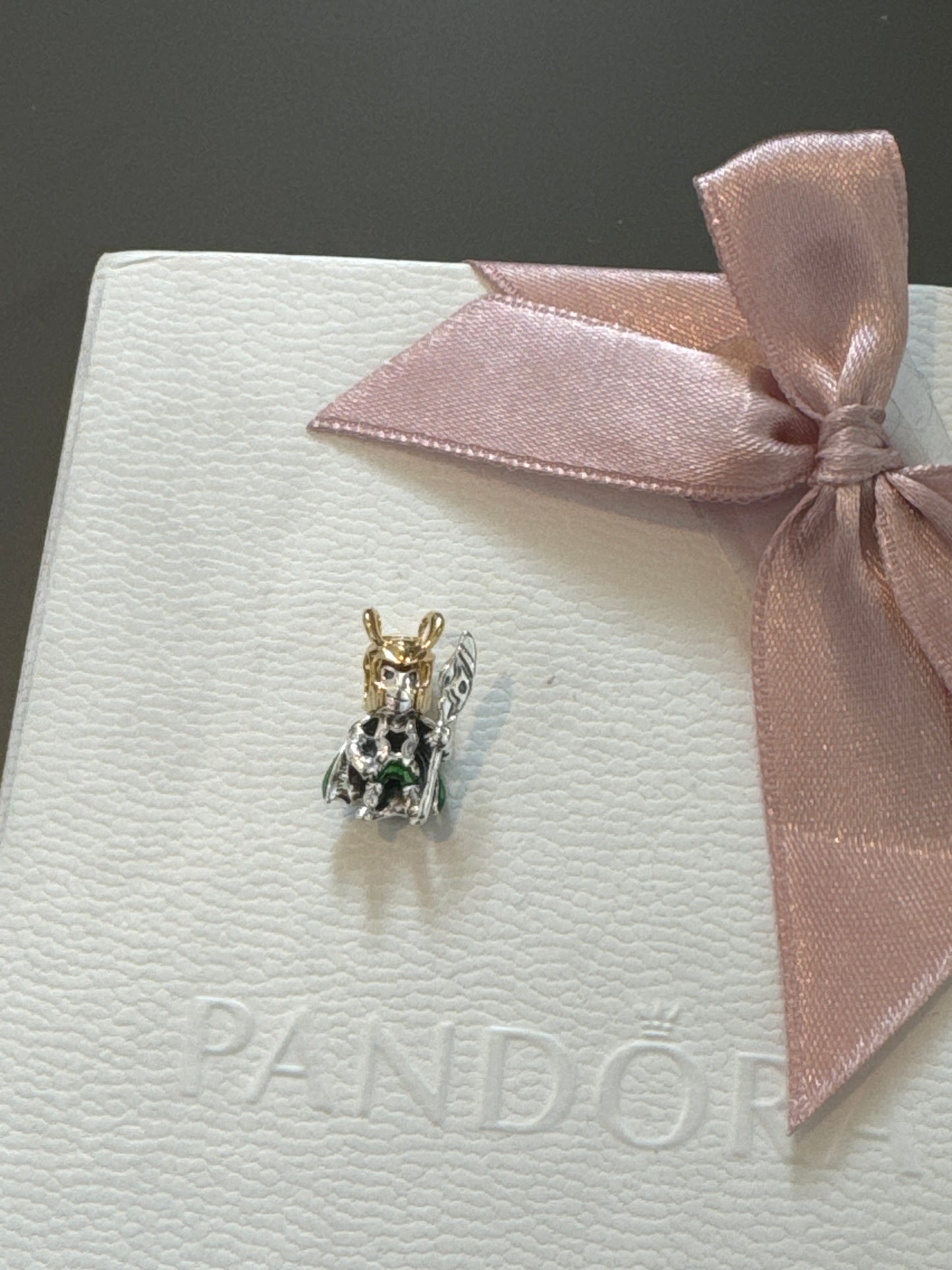 Genuine Pandora X Marvel Loki Enamel Charm