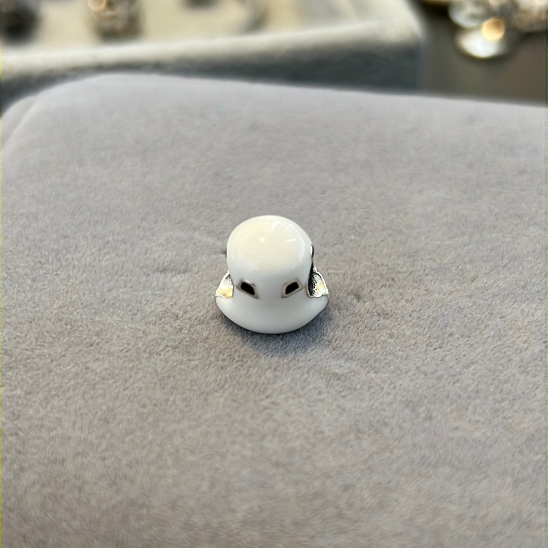 Genuine Pandora Disney Star Wars Enamel Storm Trooper Hemlet Charm