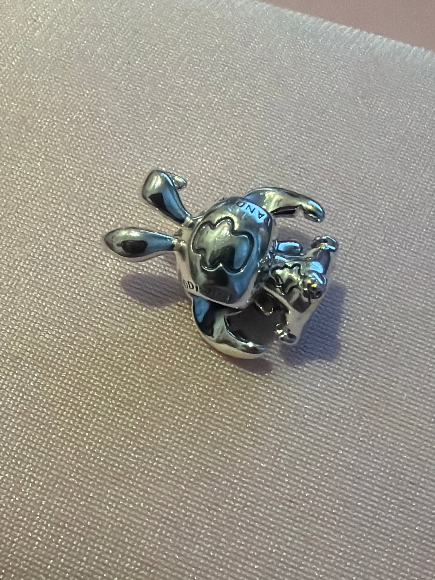 Genuine Pandora Easter Bunny Stitch Enamel Carrot Charm