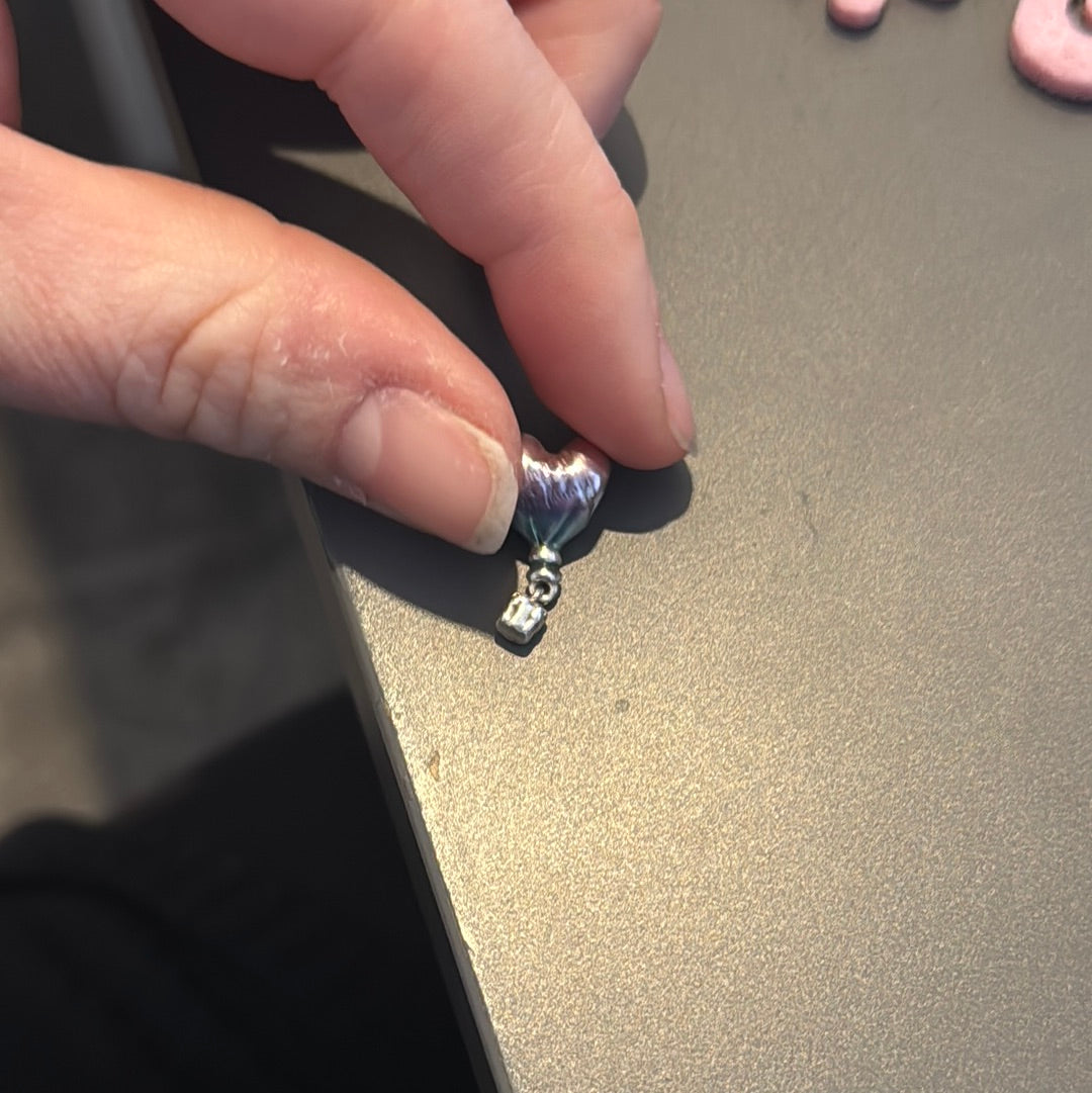 Genuine Pandora Enamel Birthday Balloons Dangle Charm