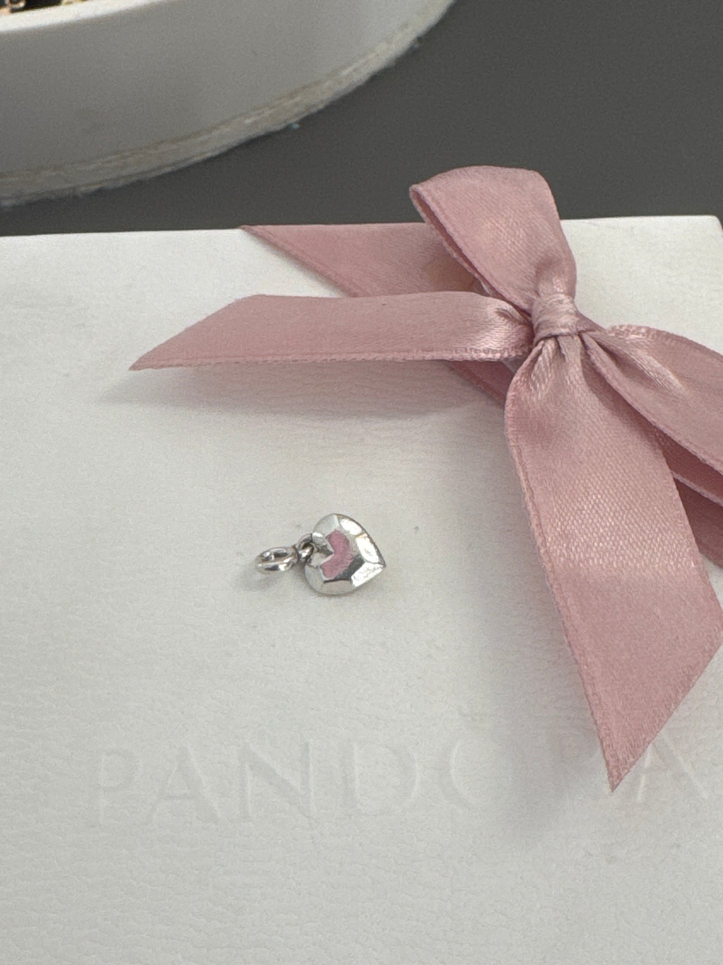 Genuine Pandora ME Faceted Heart Dangle Charm