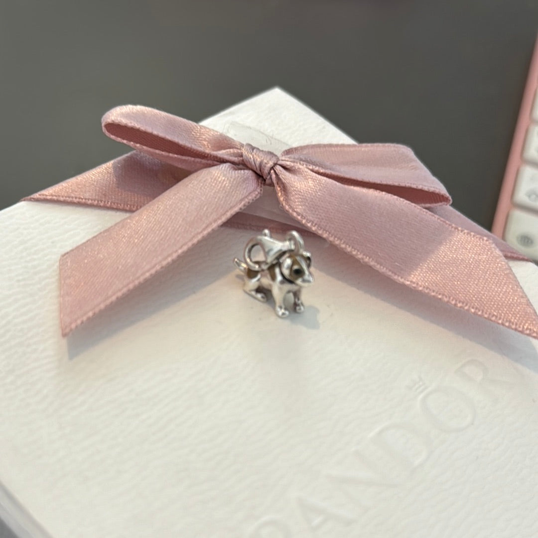 Thomas Sabo Enamel Dog Dangle Clip Charm