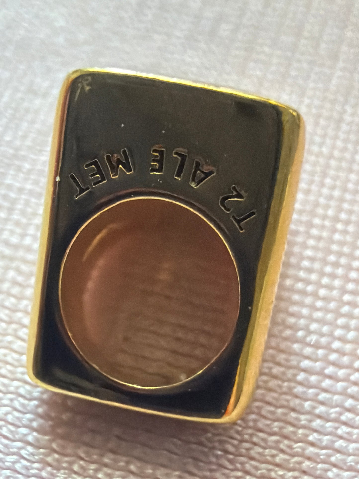Genuine Pandora Shine Gold Initial Letter A Charm