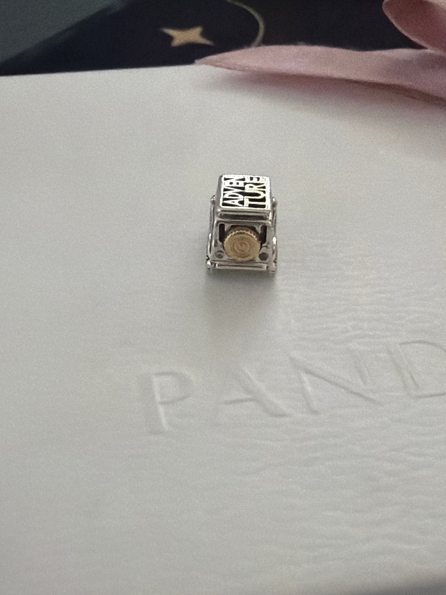 Genuine Pandora New Style Two Tone Adventure Jeep Car Charm