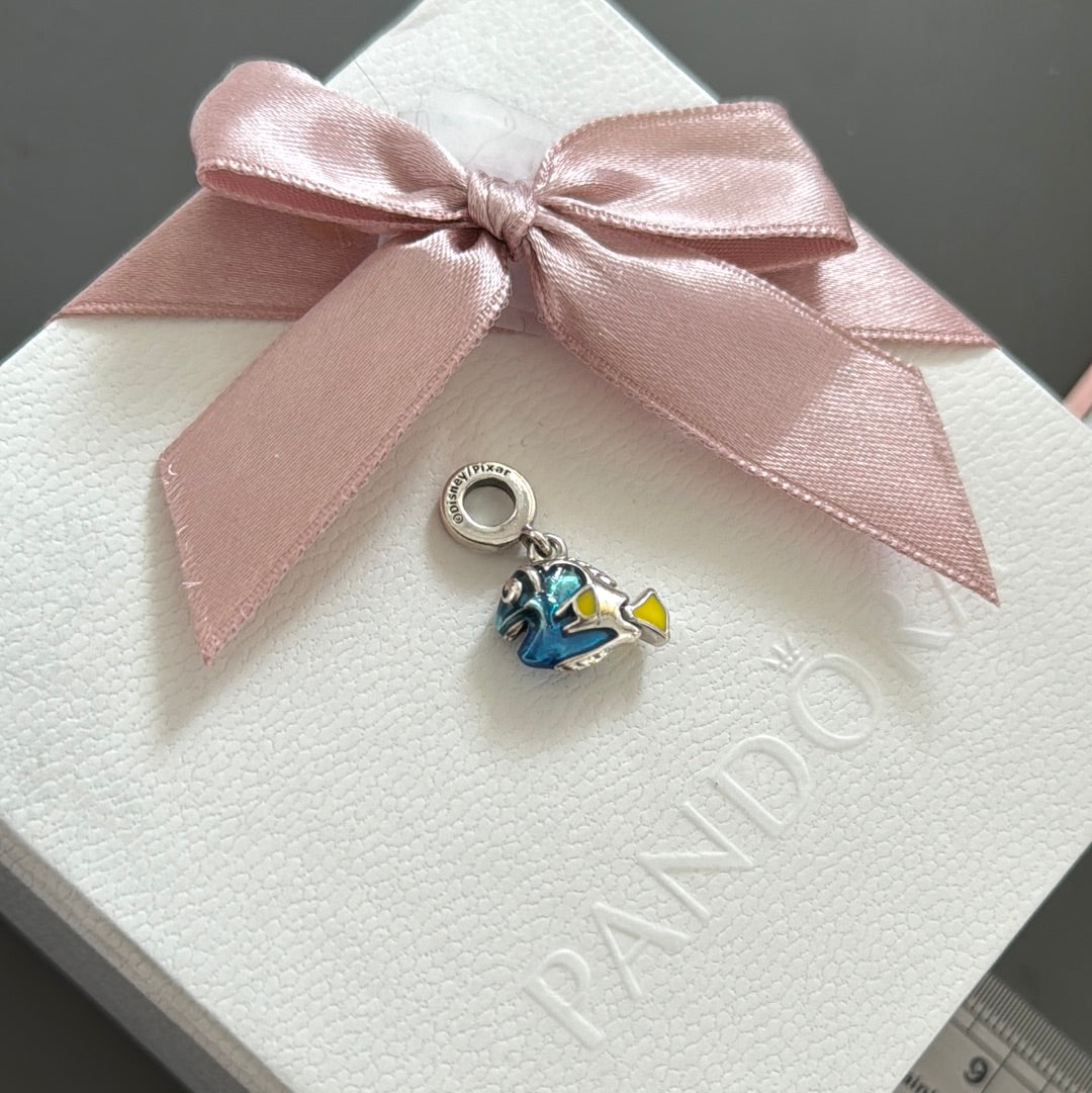 Genuine Pandora Disney Finding Nemo Dory Fish Dangle Charm