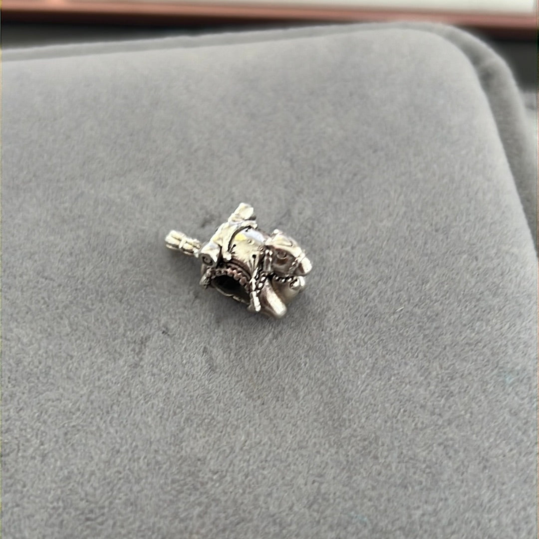 Genuine Pandora Rare Camel Animal Travel Egypt Charm With Dangle Tassle