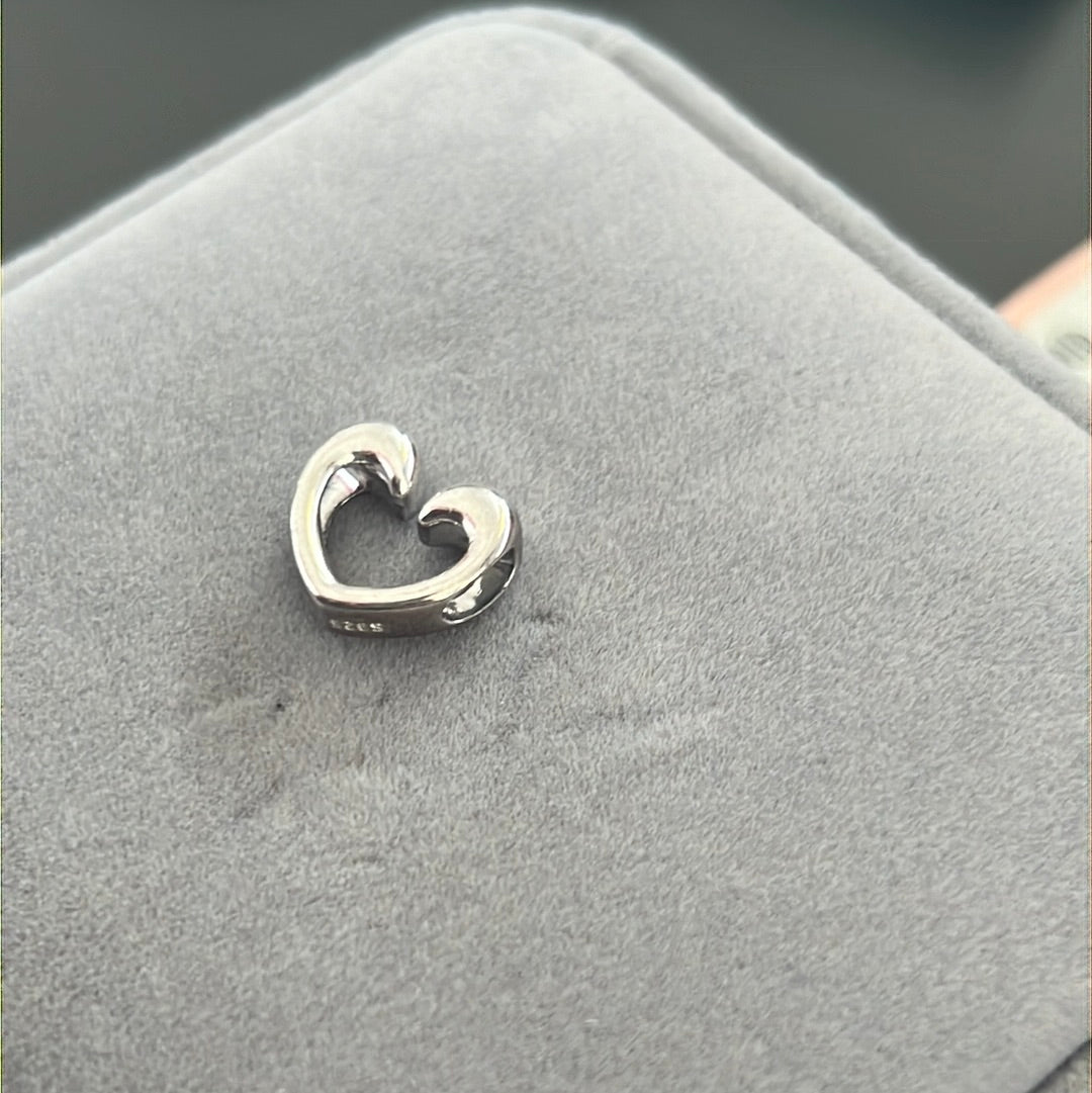 Genuine Links of London Open Heart Pendant for Necklaces