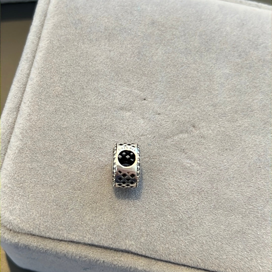 Genuine Pandora Disney Star Wars Pave Enamel May the Force With You Charm