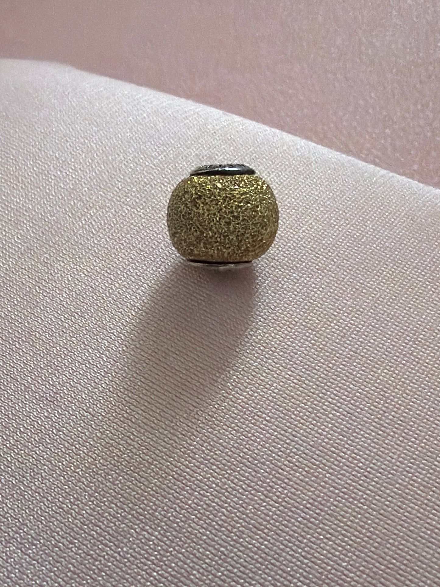 Genuine Pandora Essence Charm Two Tone RARE HTF Sensitivity Charm