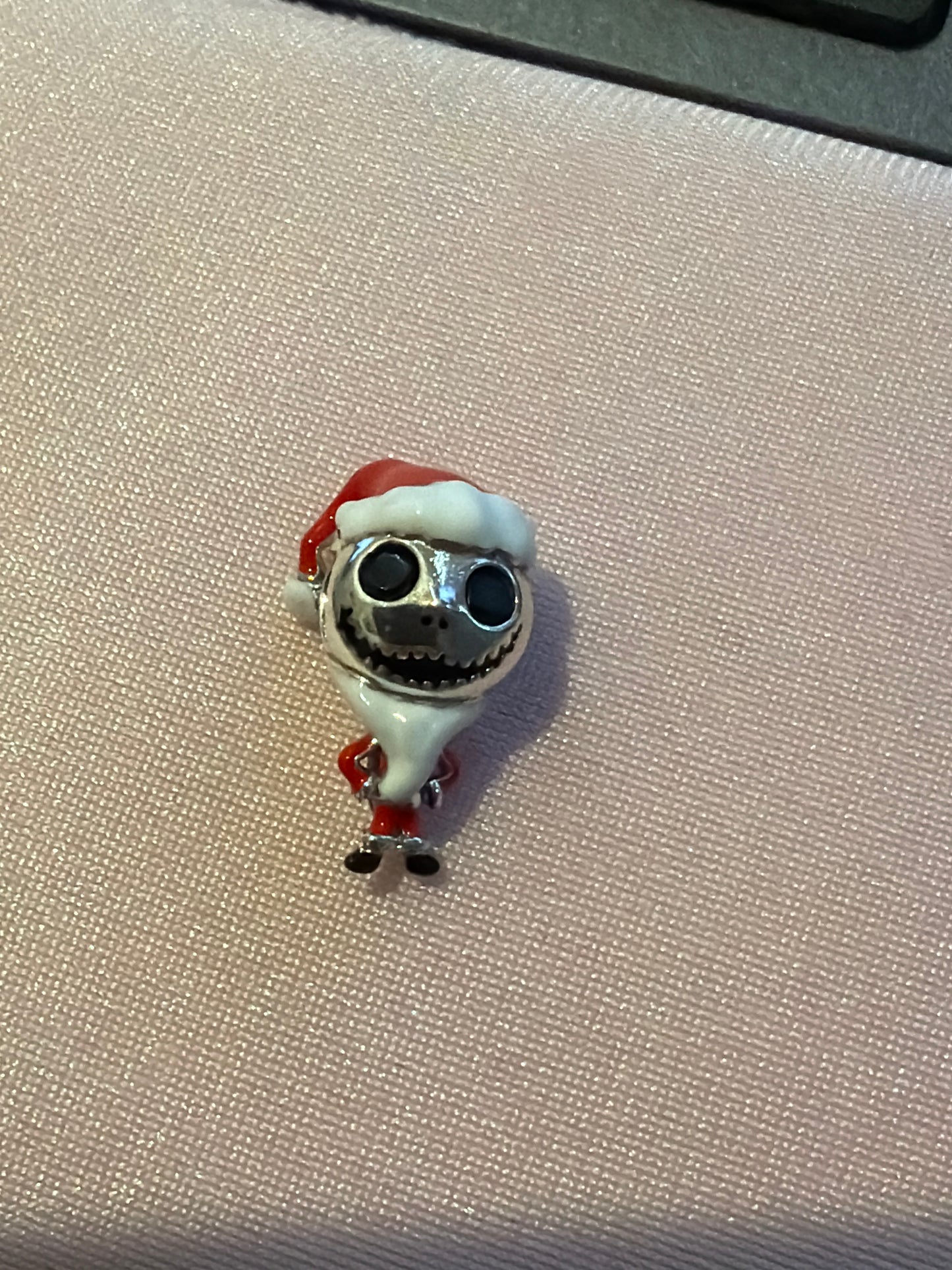 Genuine Pandora Disney Santa Jack Skellington Nightmare Before Christmas Dangle
