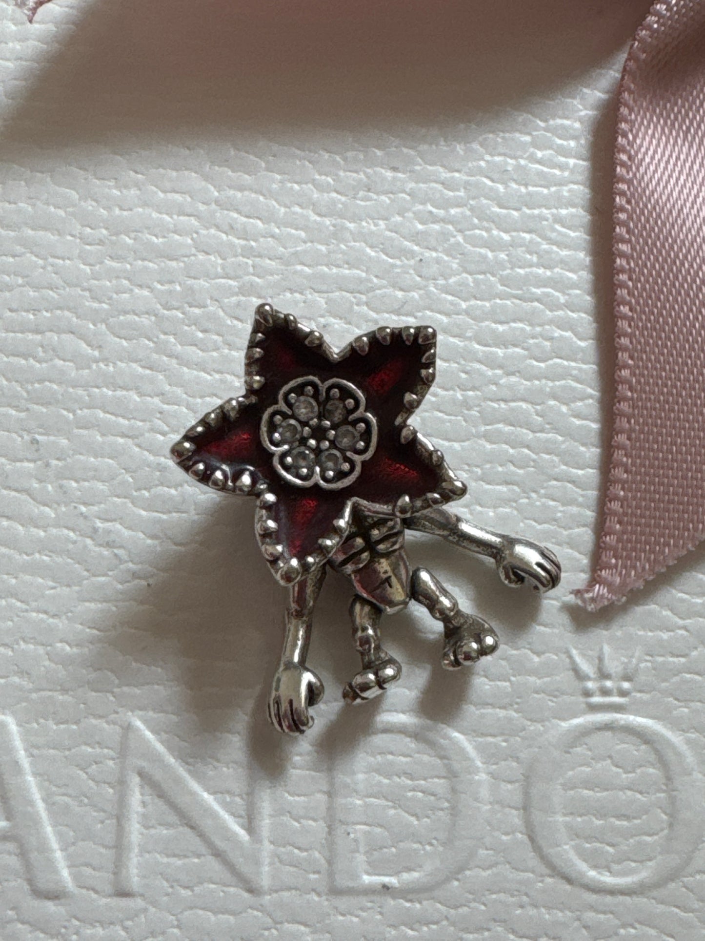 Genuine Pandora X Stranger Things Demogorgon Monster Moveable Charm