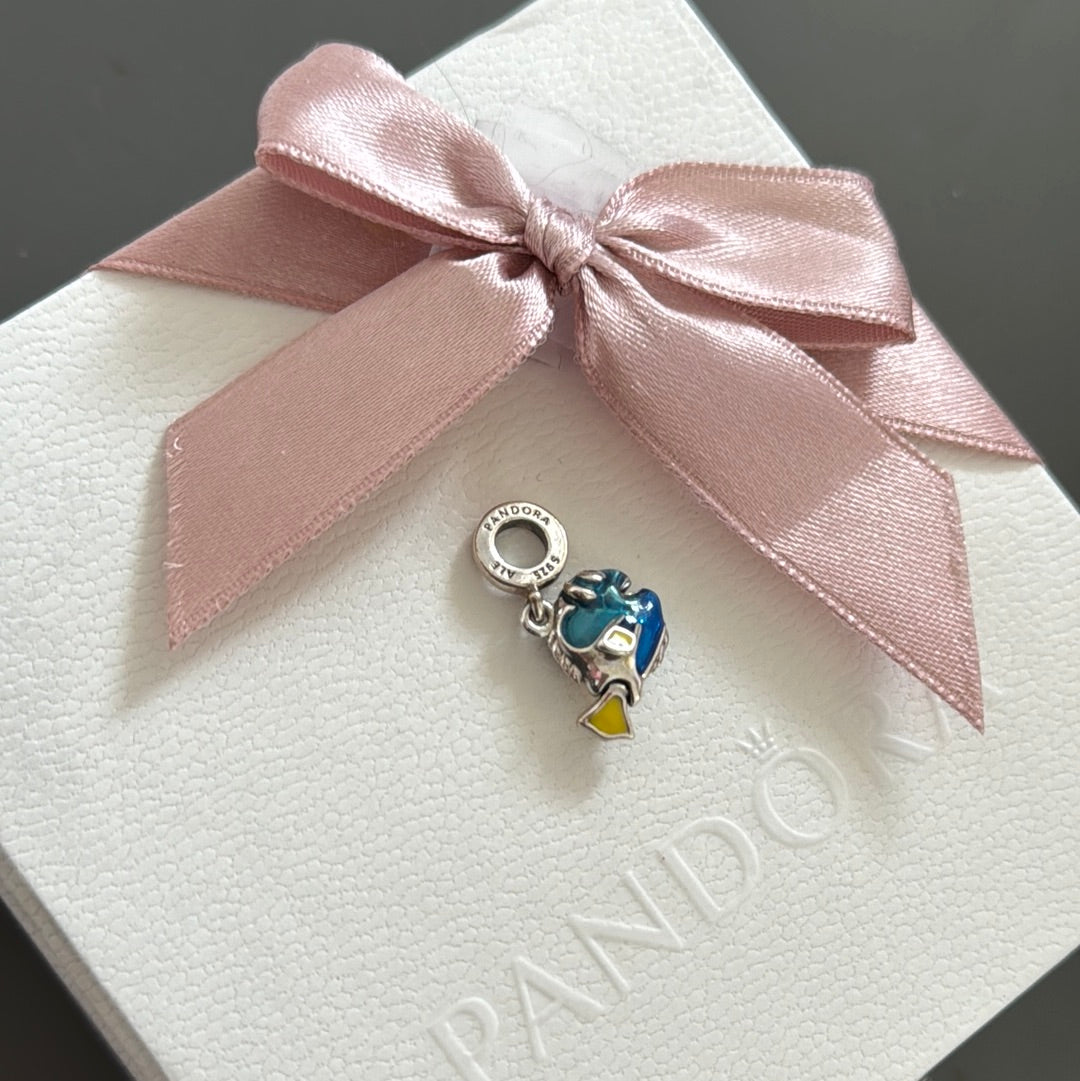 Genuine Pandora Disney Finding Nemo Dory Fish Dangle Charm