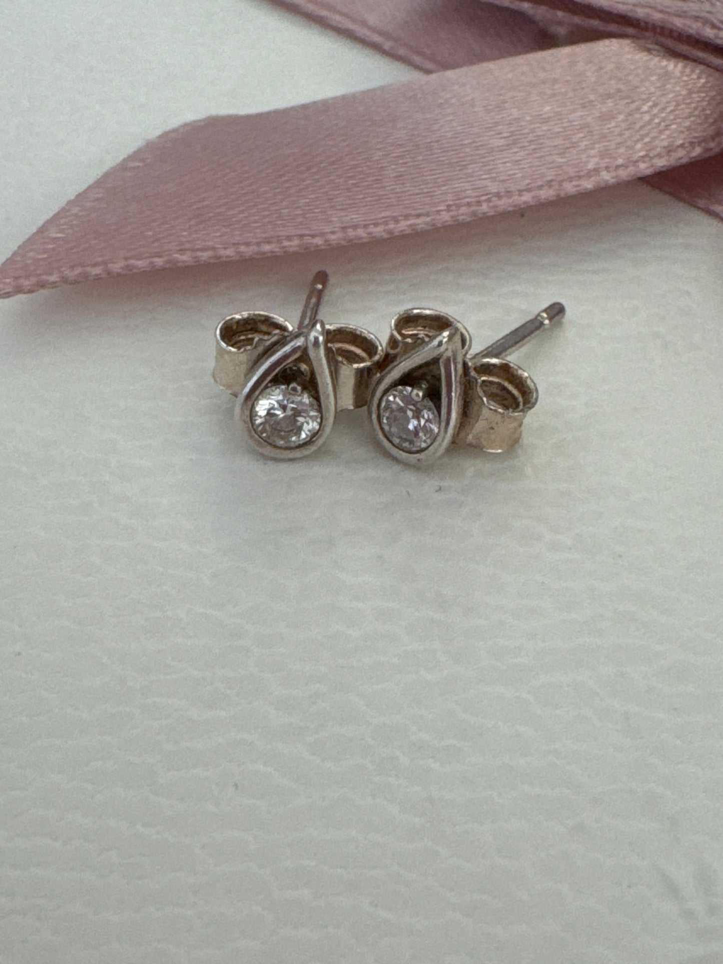 Genuine Pandora Infinite Lab Grown Diamond 0.2ct Earrings