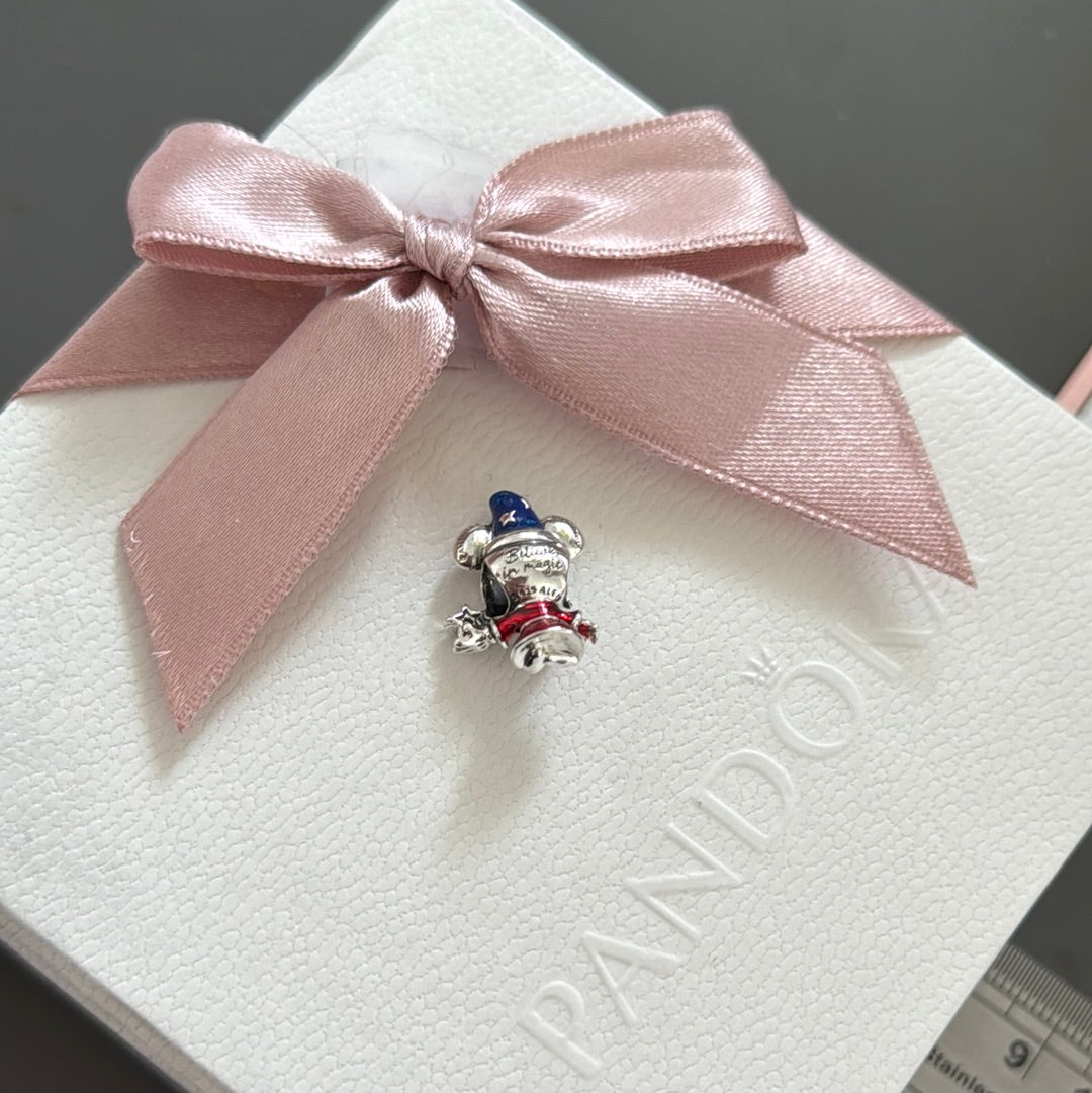 Genuine Pandora Disney Wizard Mickey - Believe in Magic Charm