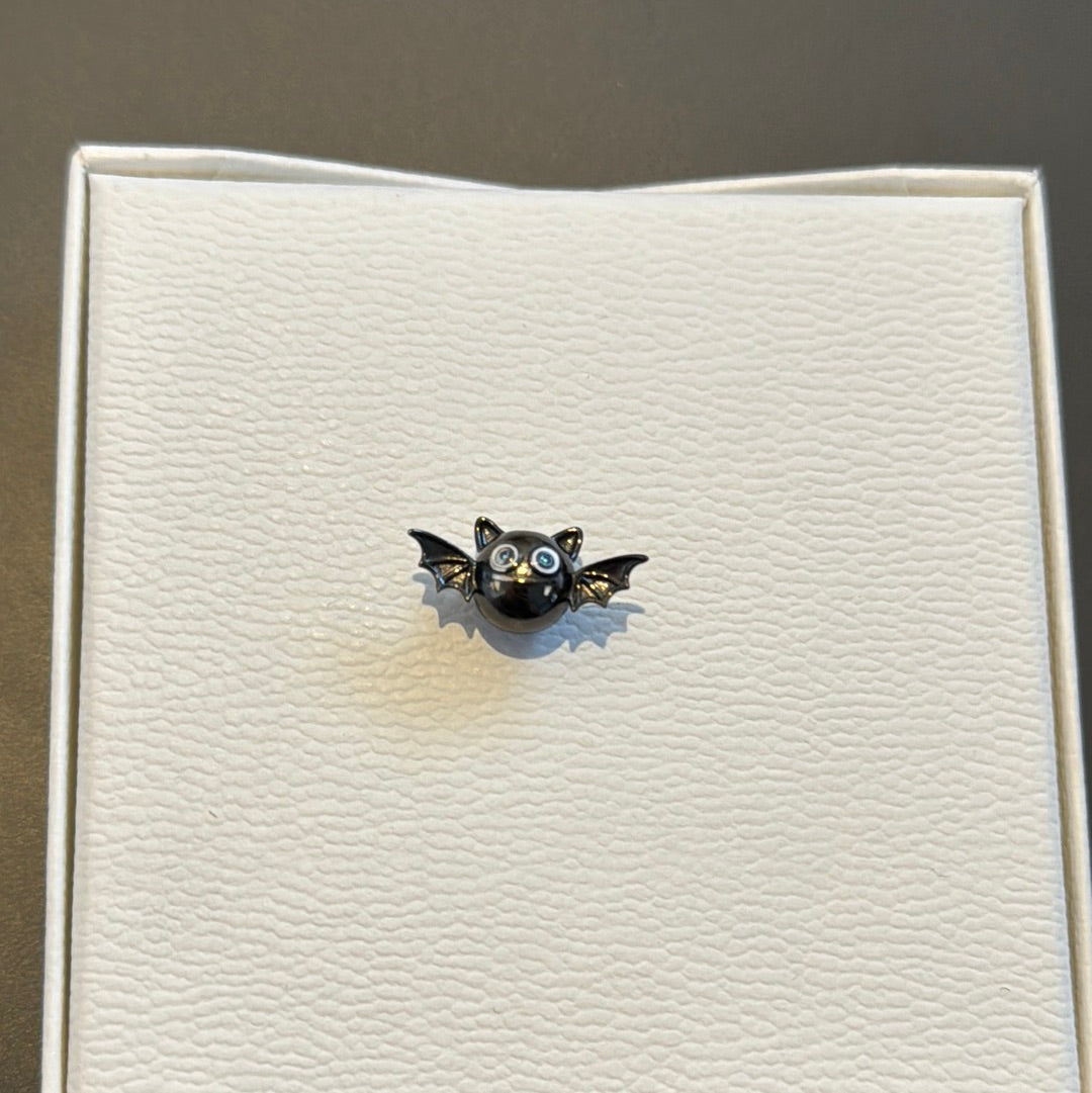 Genuine Gnoce Chubby Bat Animal With Wings Charm