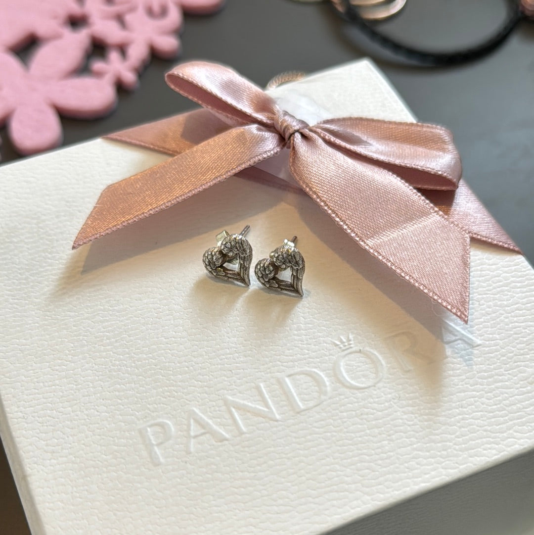Genuine Thomas Sabo Angel Wing Feather Earrings