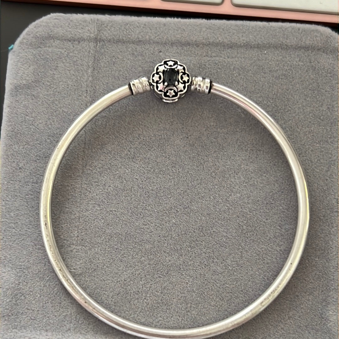 Genuine Pandora Disney Limited Edition Jasmine Aladdin Bangle 19cm