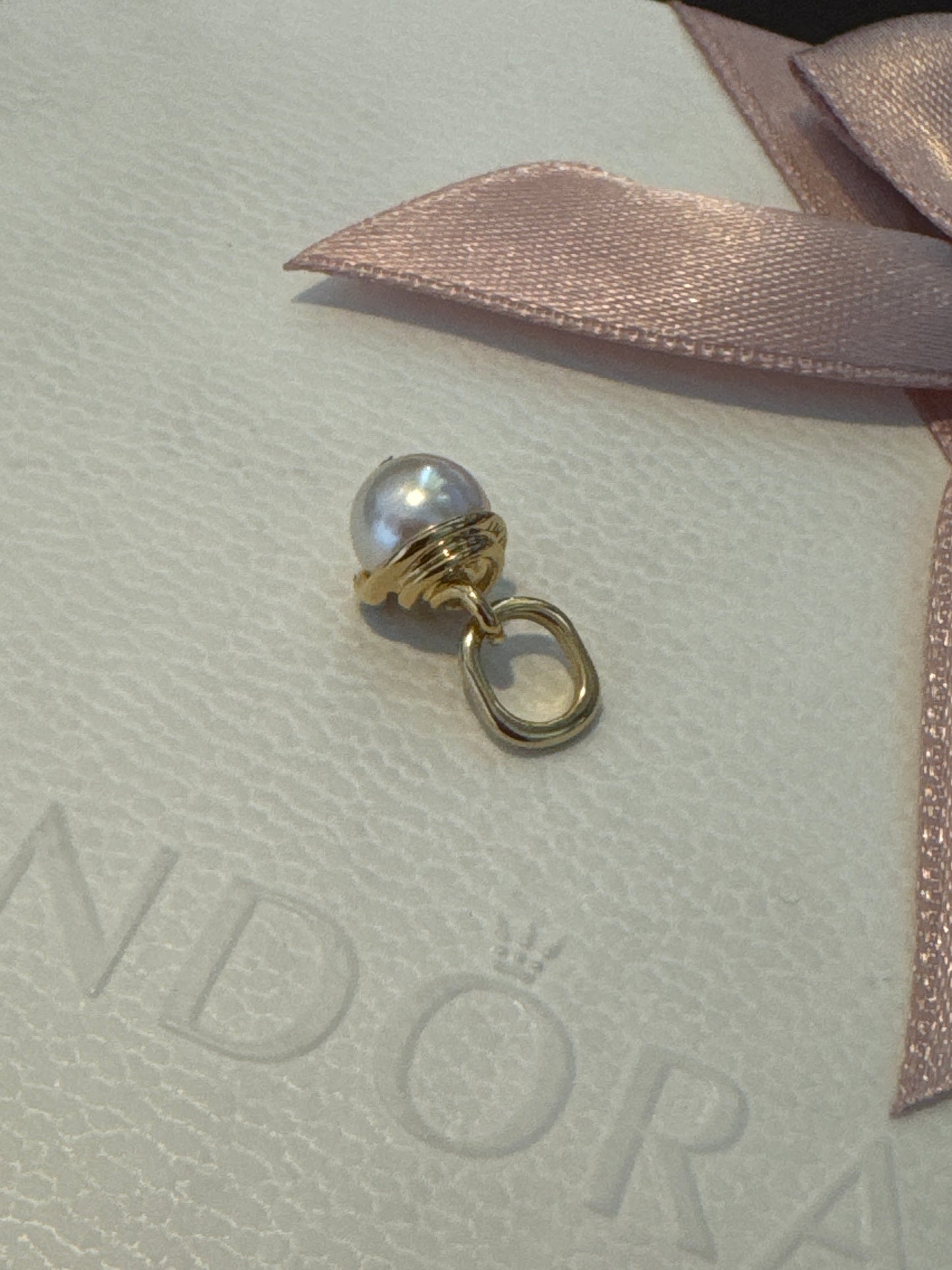 Genuine Pandora Me Micro Snake Shine Gold Dangle Charm