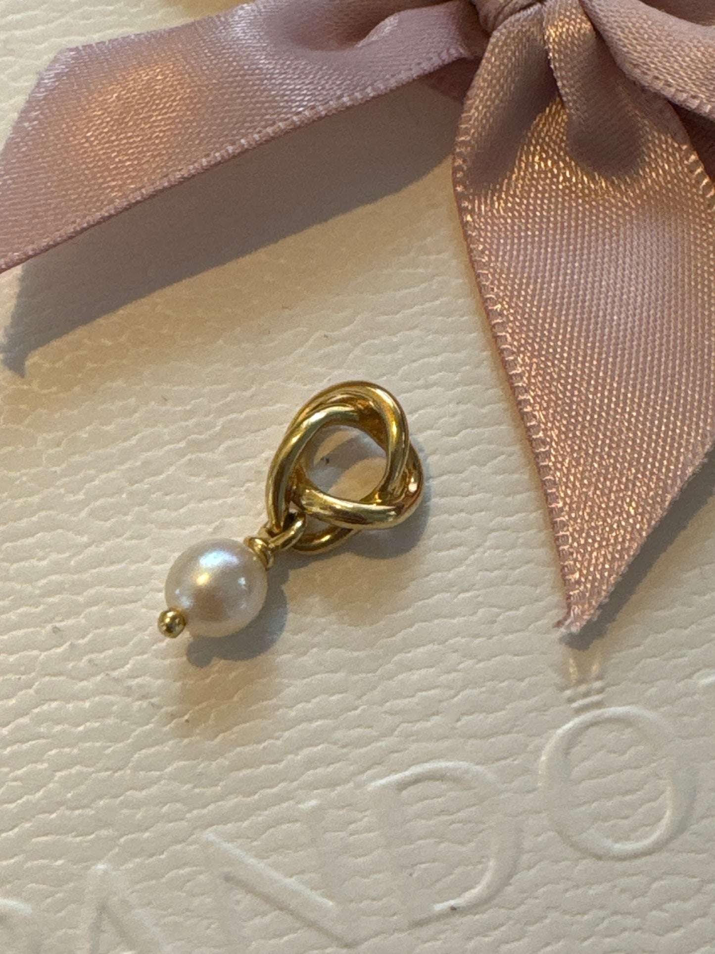 Genuine Pandora New Style Shine Pearl Birthstone Dangle Charm