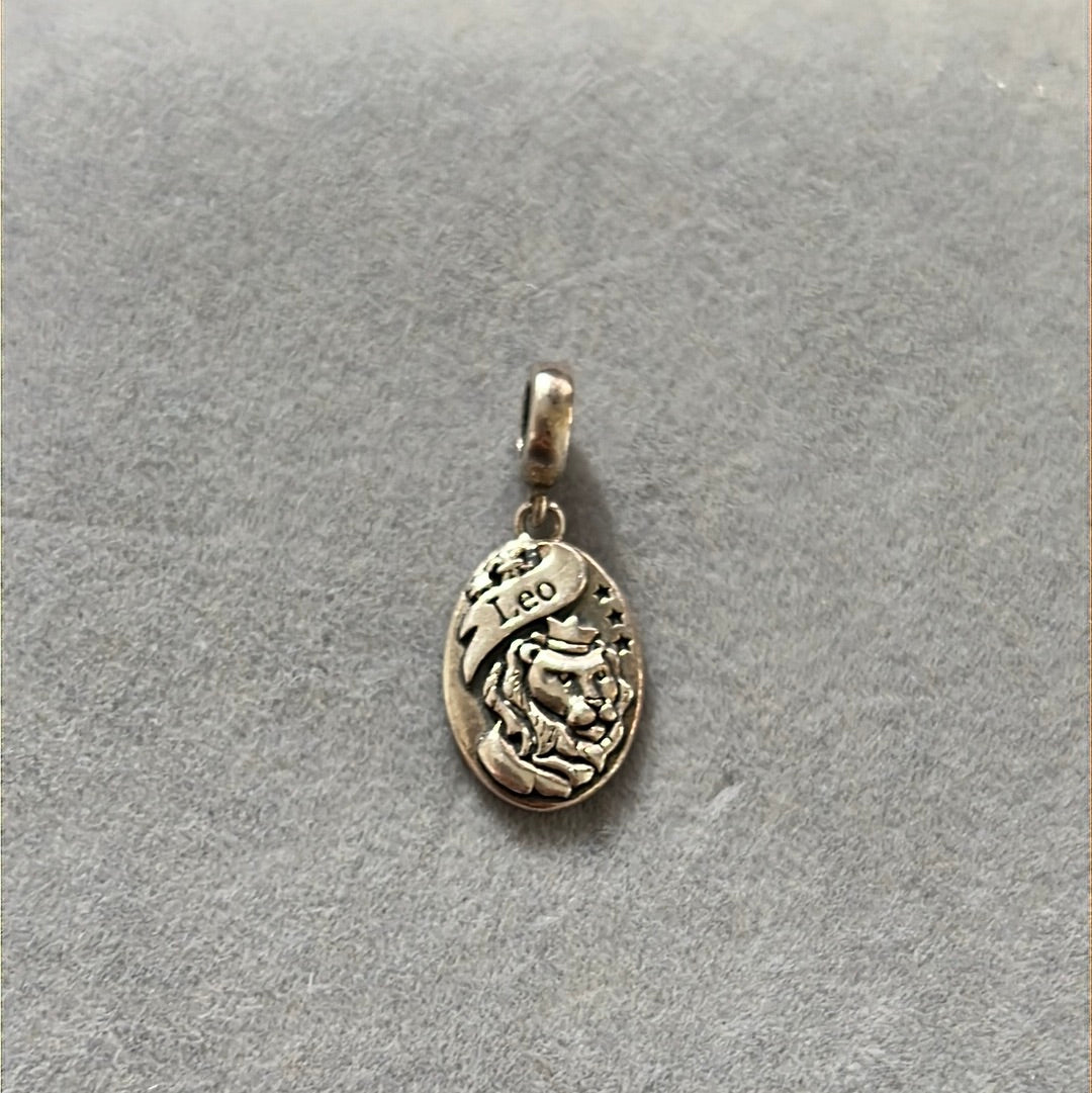 Genuine Chamilia Leo Horoscope Dangle Charm