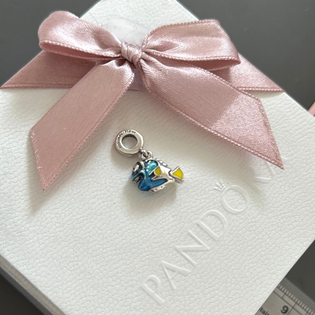Genuine Pandora Disney Finding Nemo Dory Fish Dangle Charm