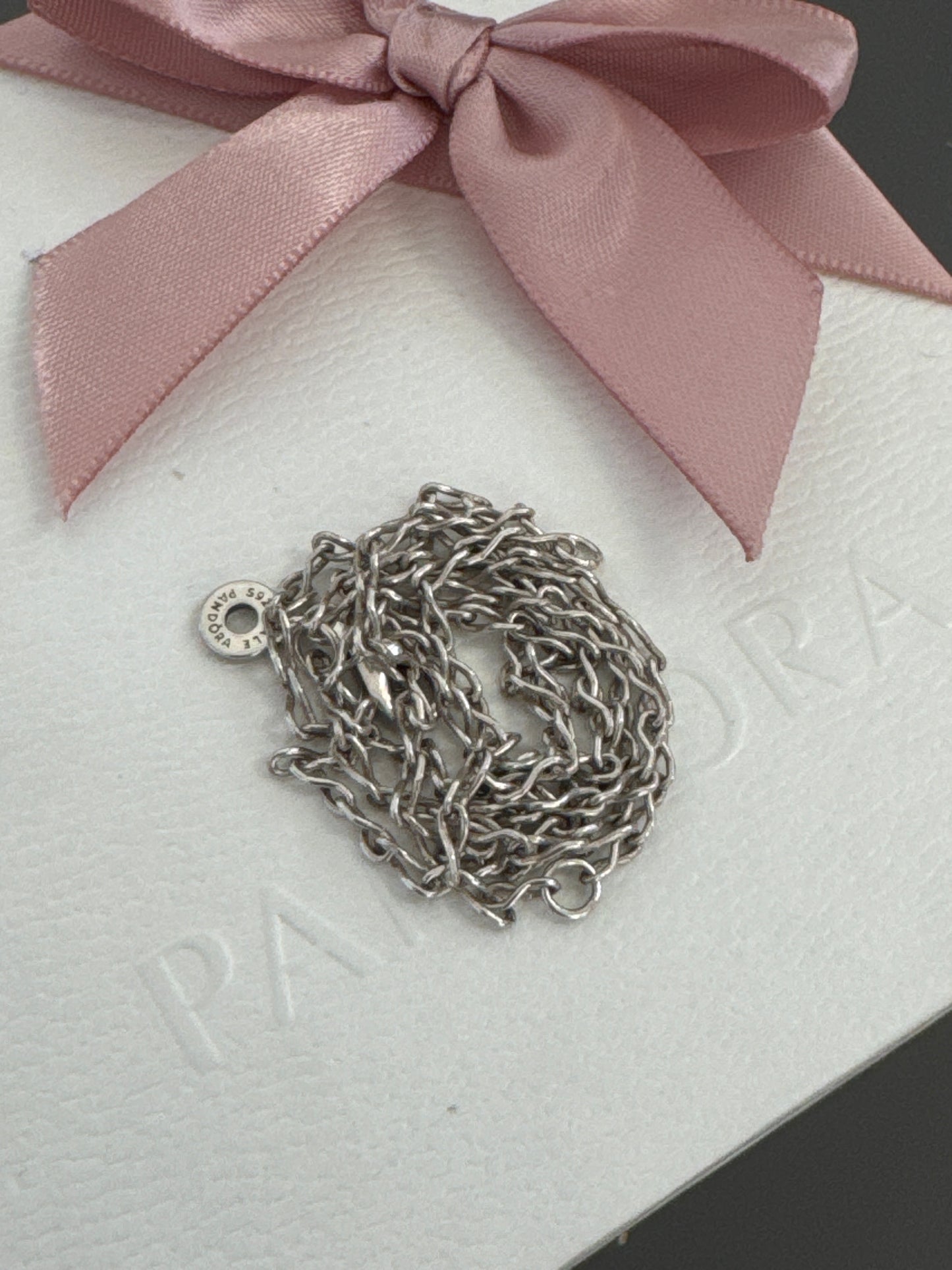Genuine Pandora New Style Infinity Chain Necklace 50cm