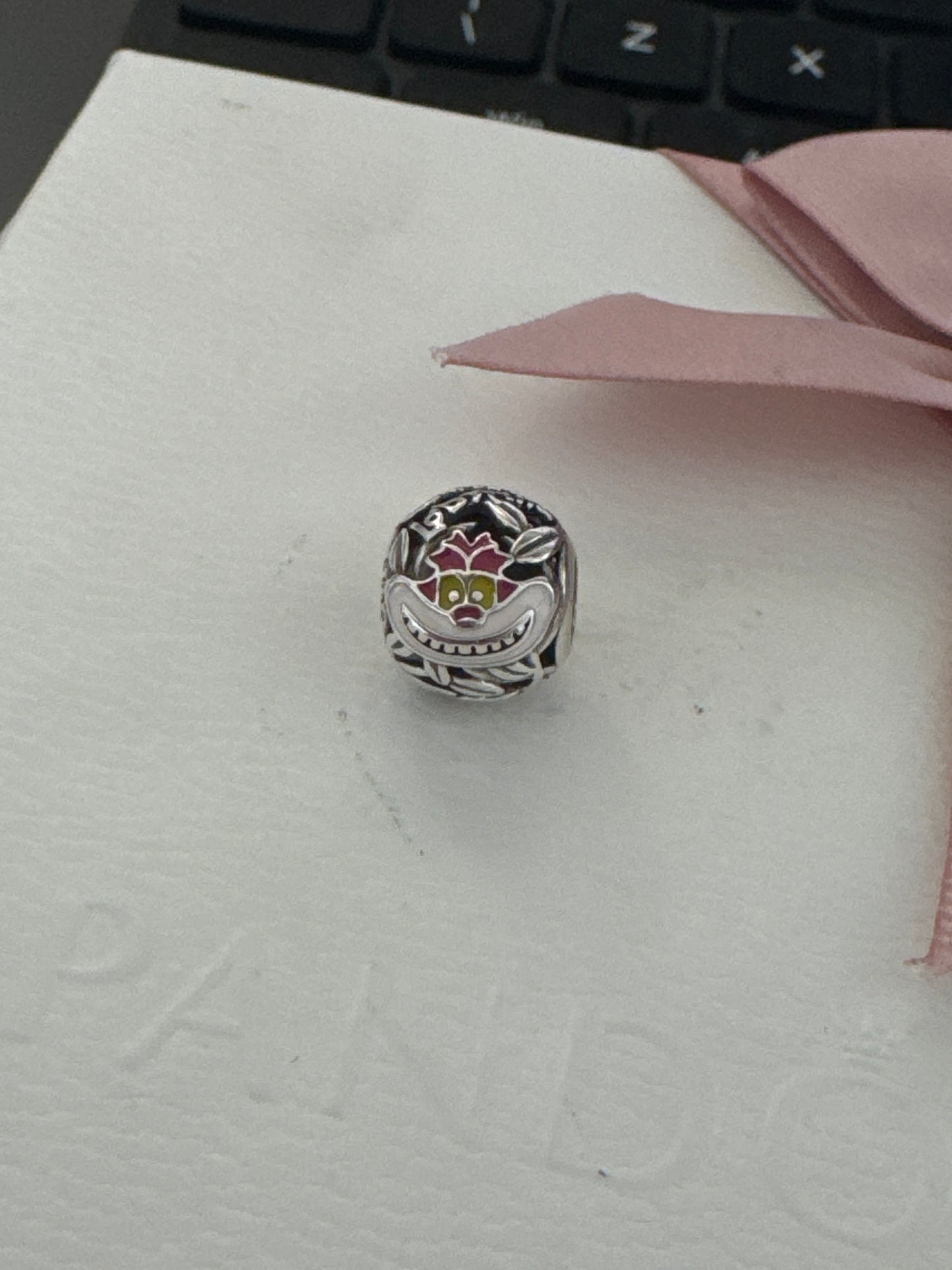 Genuine Pandora Disney Parks 2023 Cheshire Cat Charm