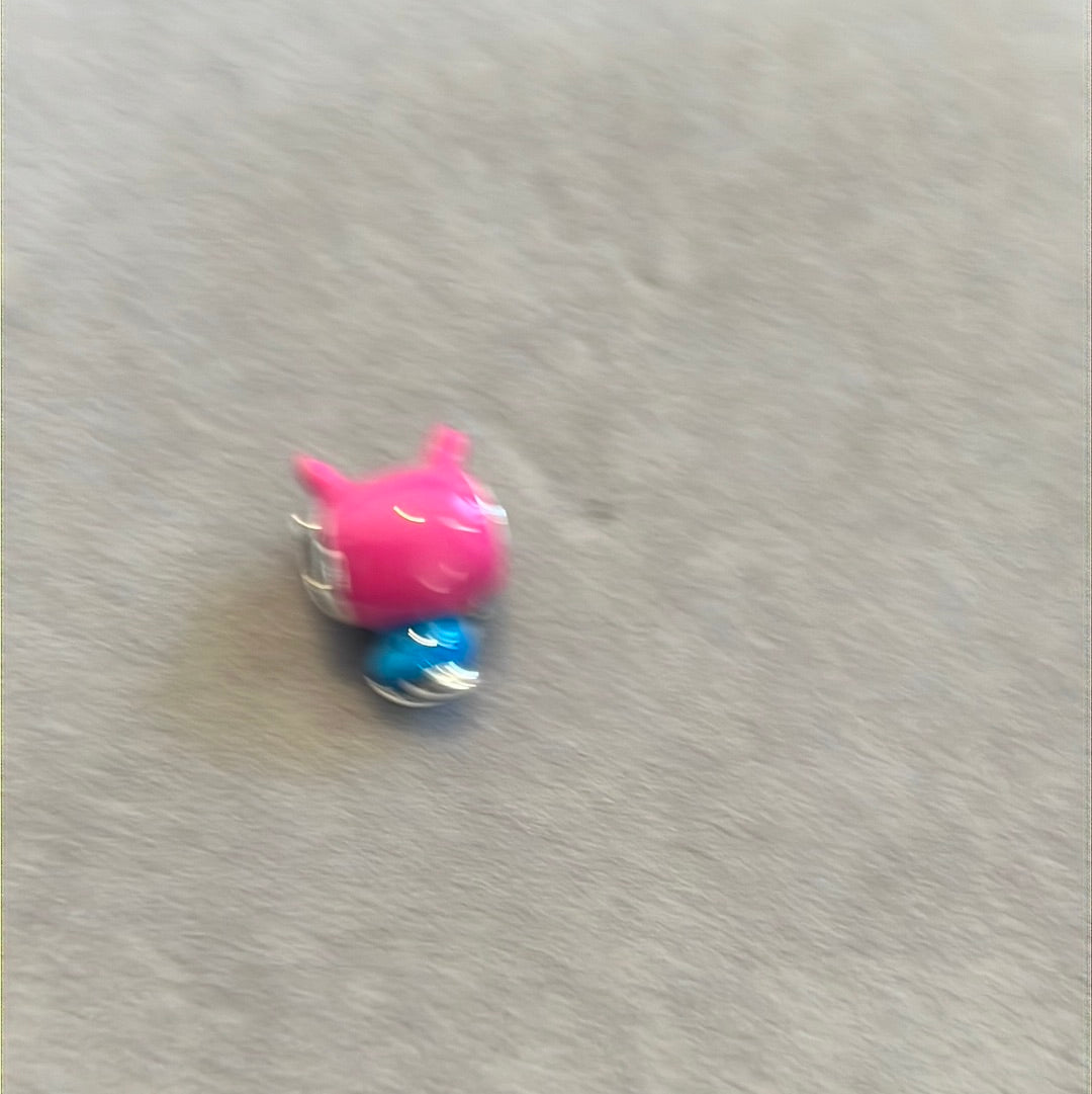 Sterling Silver Enamel Hello Kitty Charm
