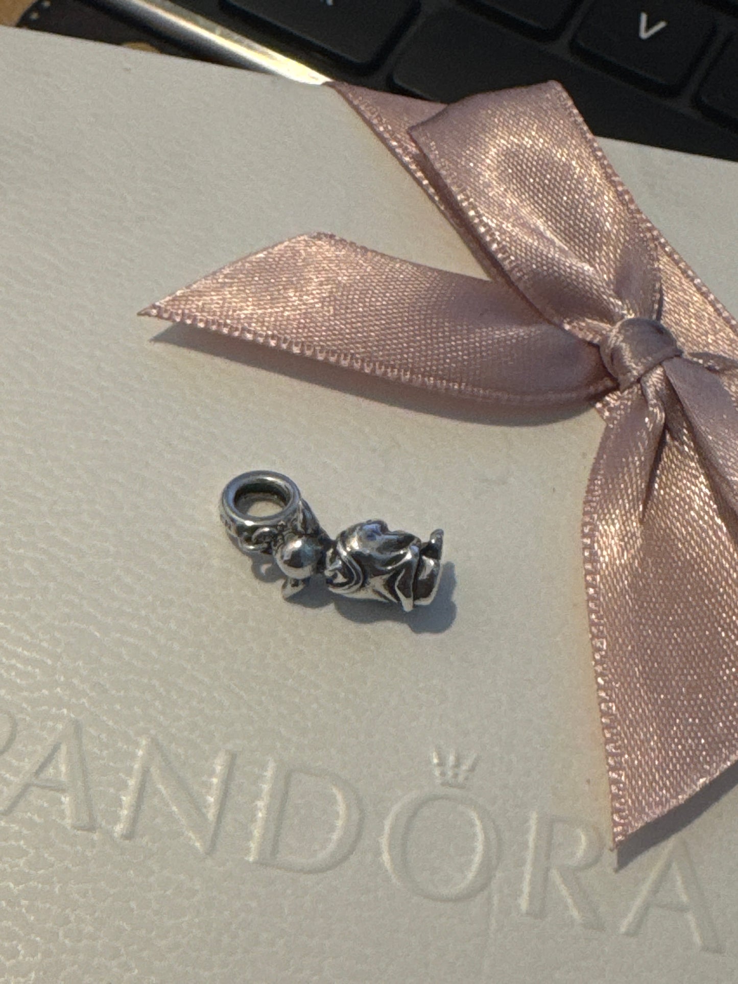 Genuine Chamilia Disney Star Wars Yoda Dangle Charm