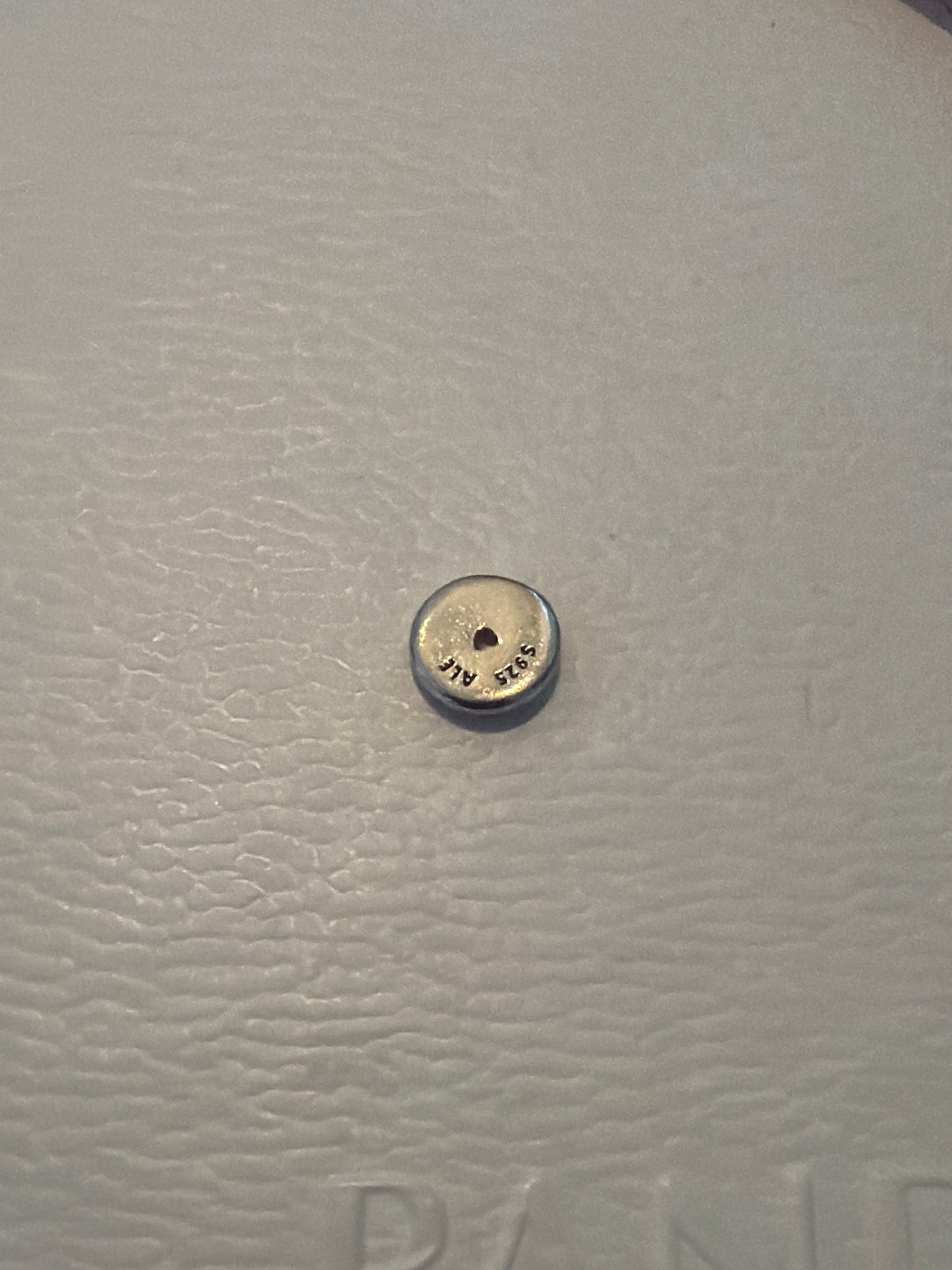 Genuine Pandora Stone Disc Yellow Stone Petite