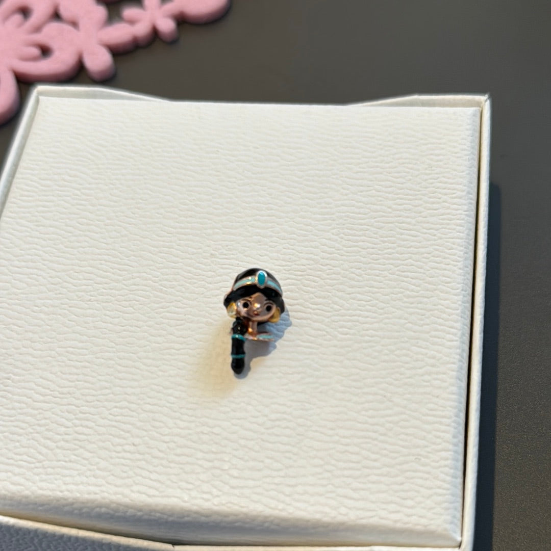 Genuine Gnoce Disney Jasmine Aladin Princess Charm