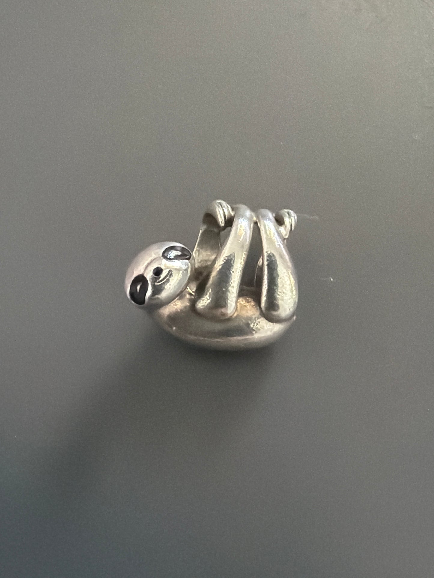 Genuine Pandora Hanging Sloth Animal Travel Charm