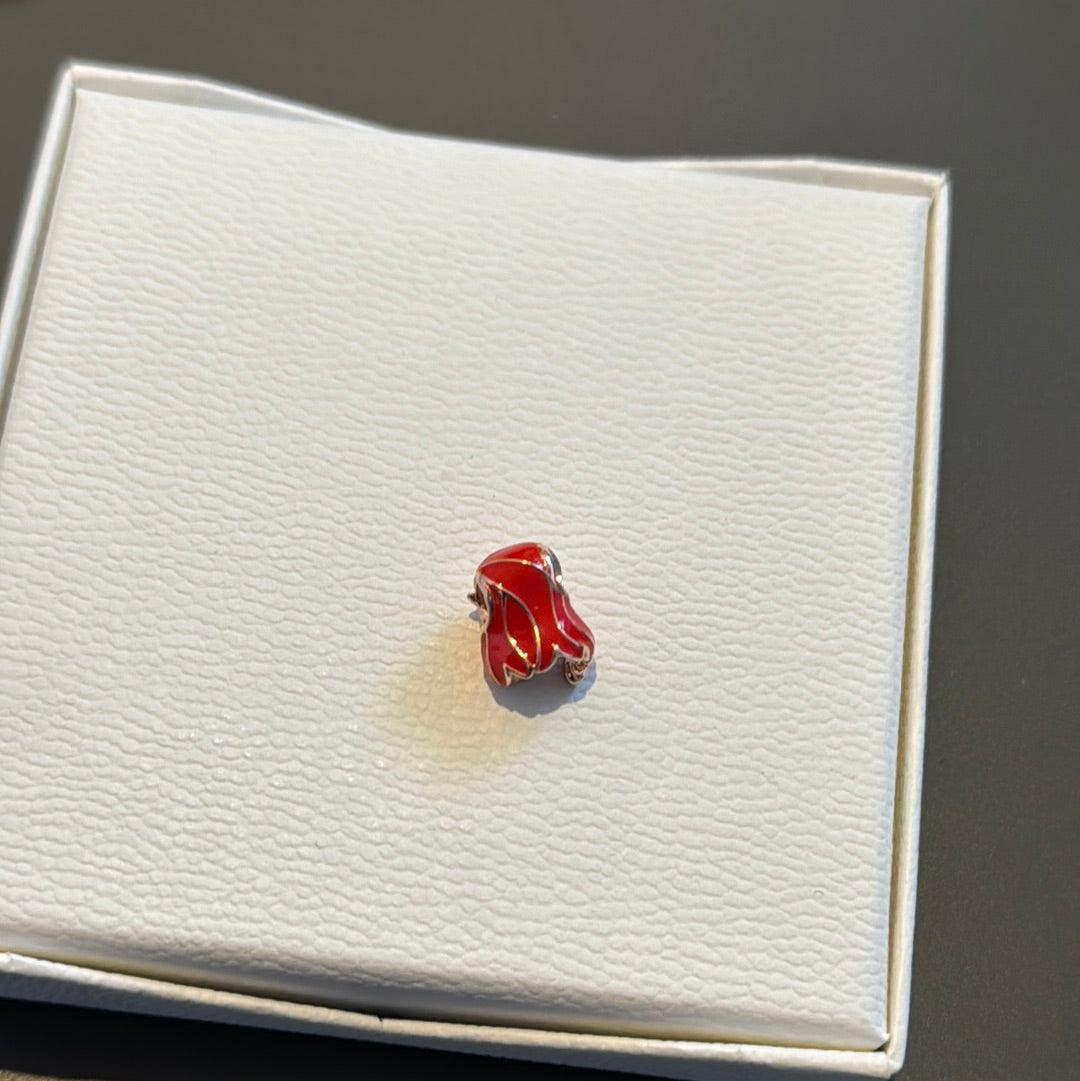Genuine Gnoce Rose Gold Ariel Princess Charm