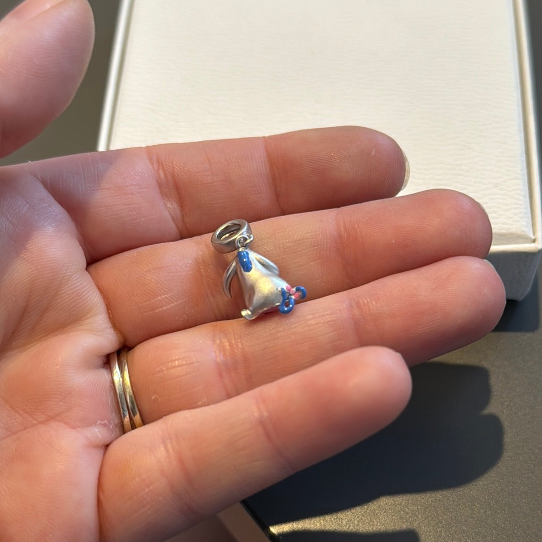 Genuine Gnoce Disney Eeyore Enamel Dangle Charm