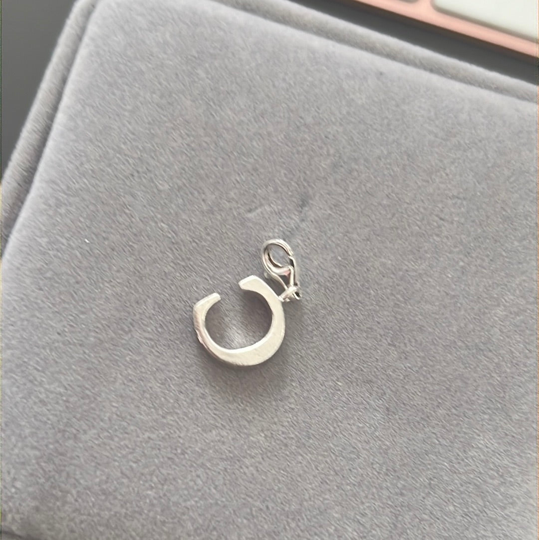 Genuine Thomas Sabo Letter C Dangle Clip Charm