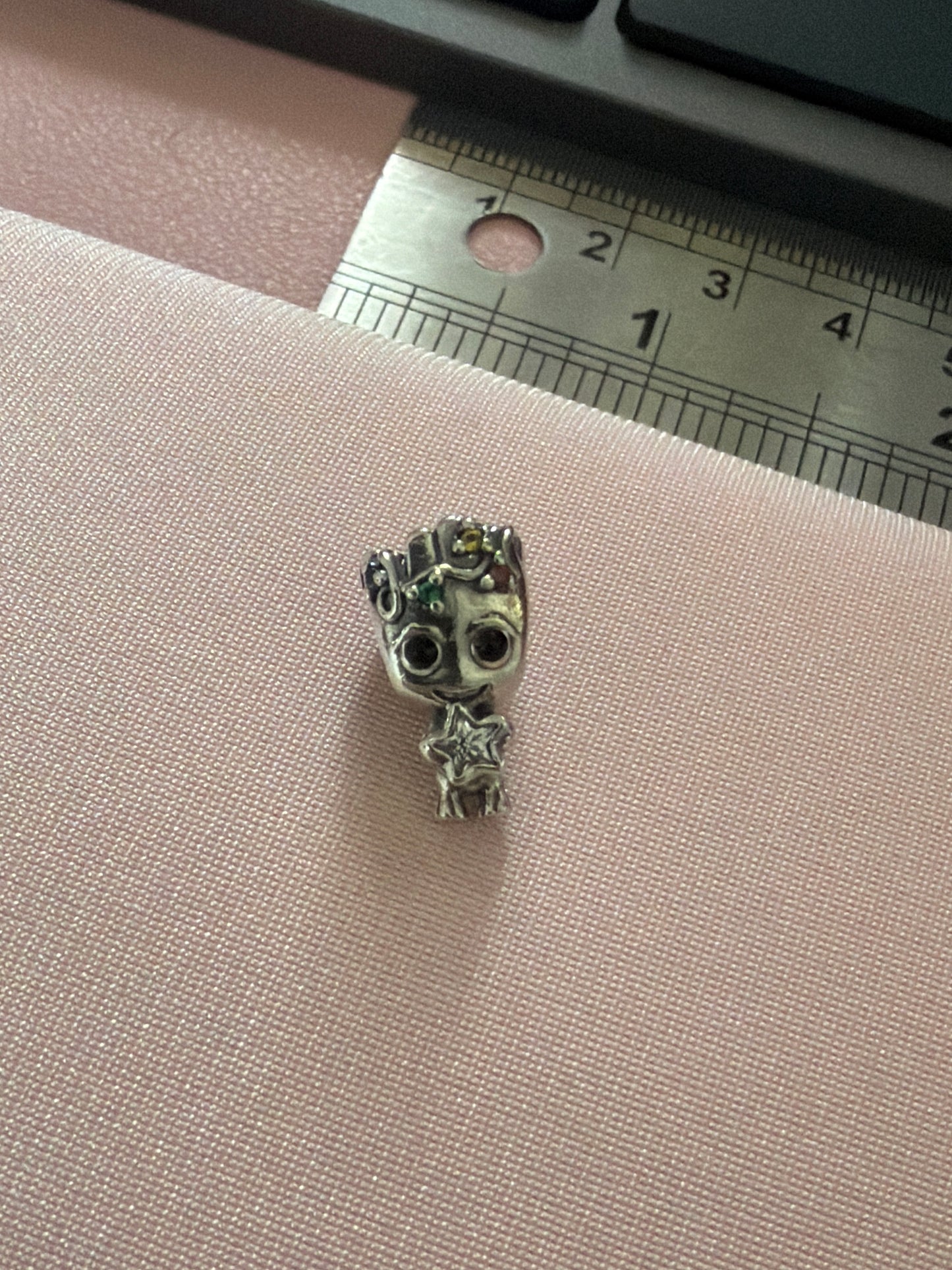 Genuine Pandora X Marvel CZ Star Baby Groot Charm