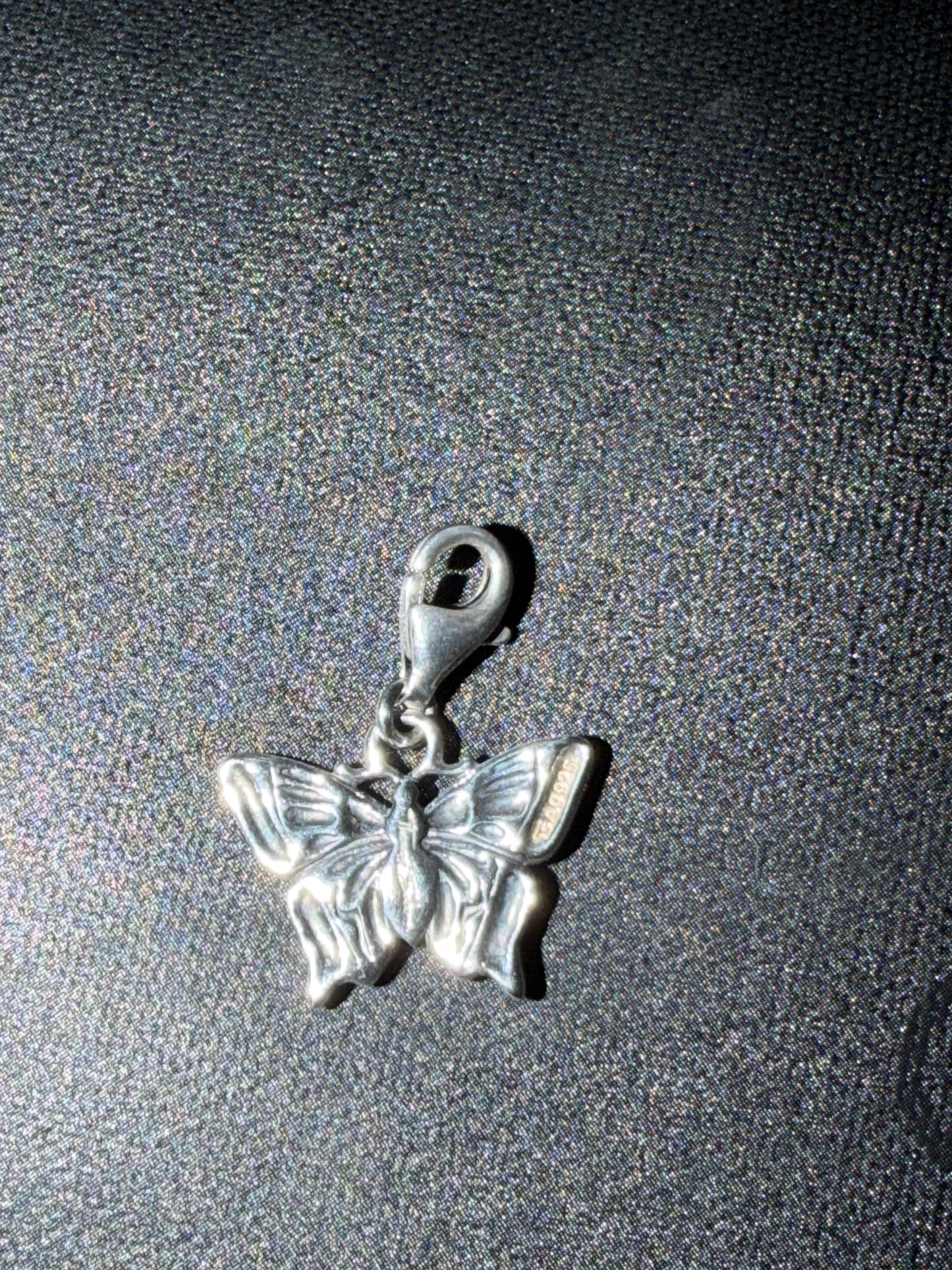 Genuine Thomas Sabo Colourful CZ Butterfly Dangle Clip Charm