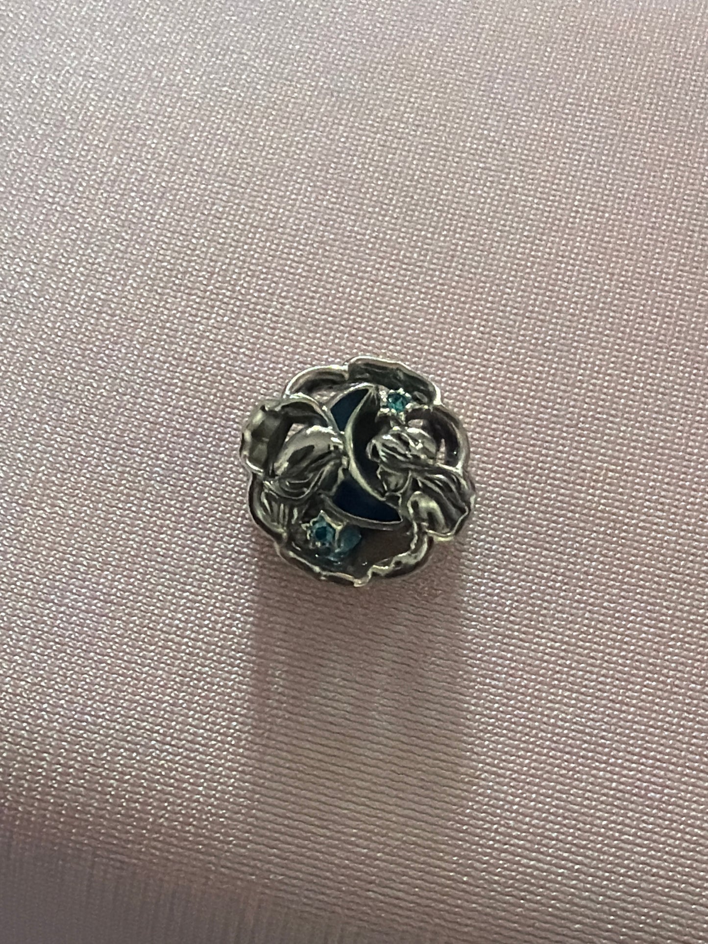 Genuine Pandora Disney Aladdin Genie in a Lamp Jasmine and Aladdin Enamel Charm